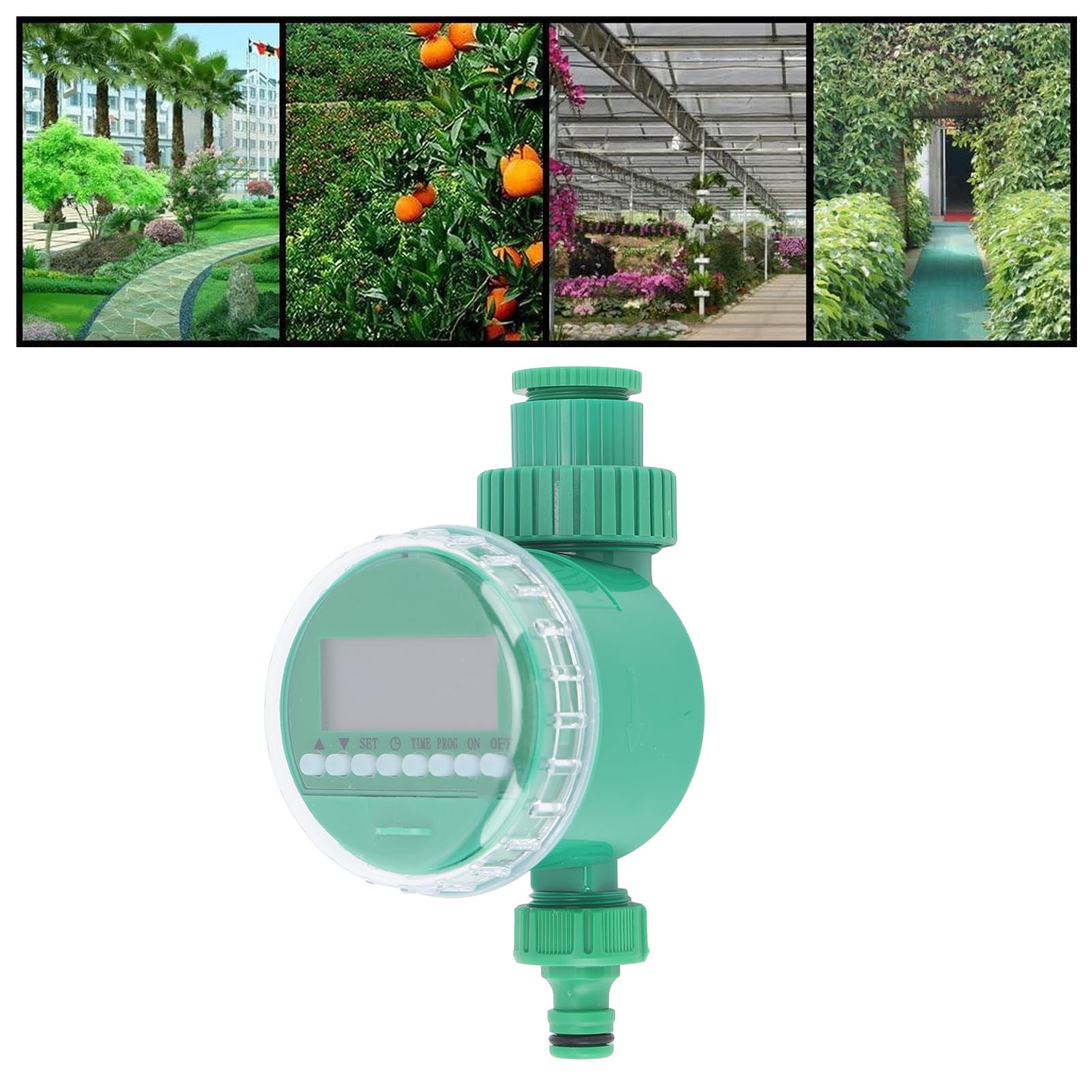 Automatischer Bewässerungstimer Mit Magnetventil Und Lcd-bildschirm Für Den Garten