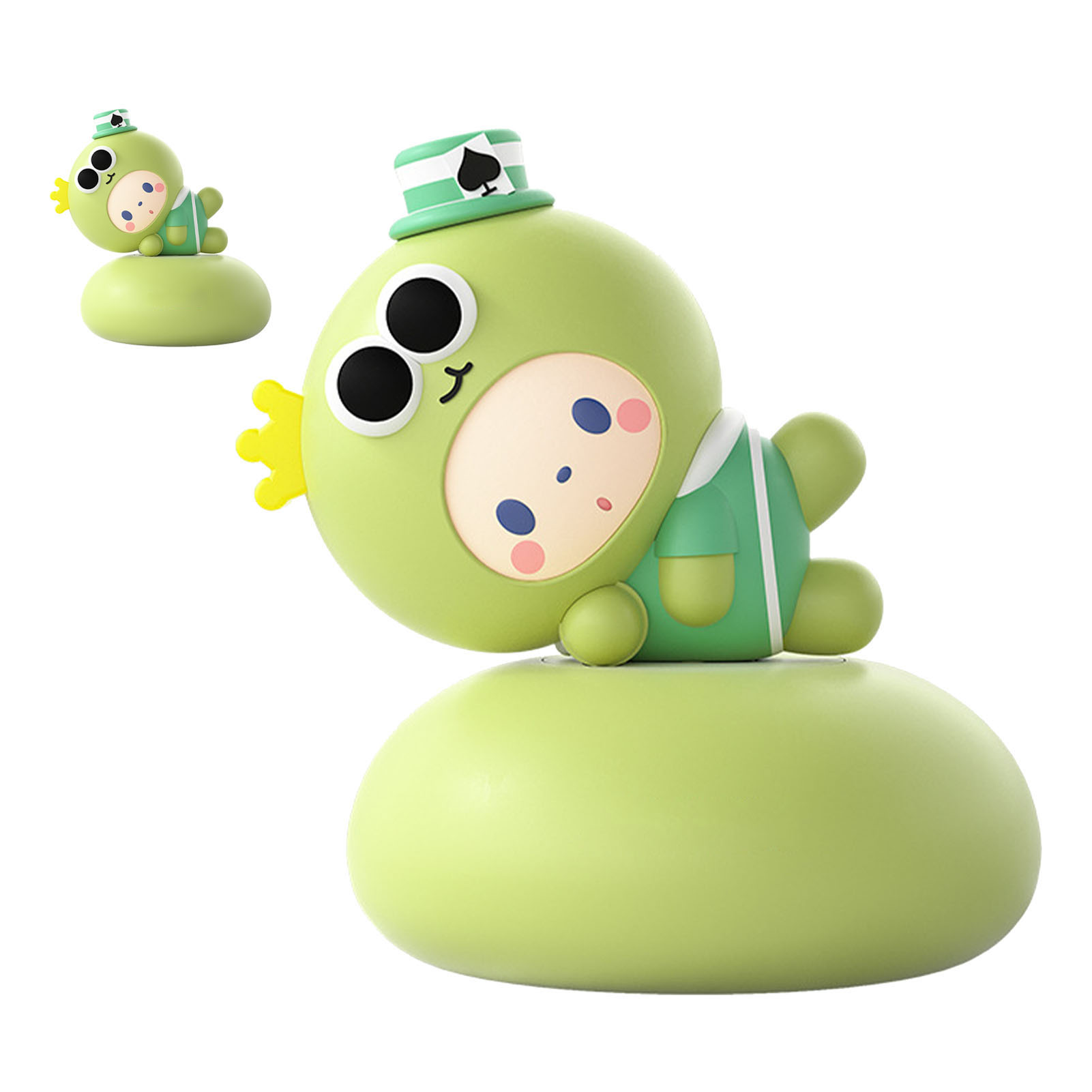 Küchentimer Mit Gekröntem Affenmotiv, Niedliches Cartoon-design, Froschförmiger Mechanischer Zeitmesser Und Erinnerungsfunktion