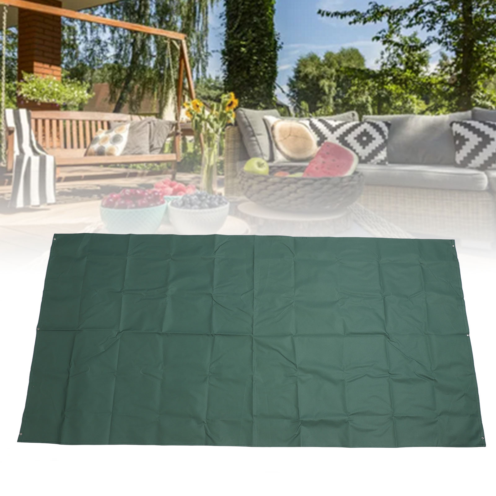 Sonnenschutzdach Für Kinderspielplätze, Gartenschaukeln, Verdunkelung, Wärmedämmung, Staubschutz, Grün