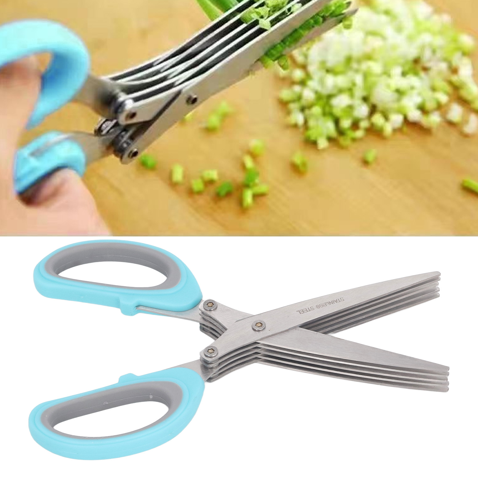 Frühlingszwiebelschere, Edelstahl-lebensmittelschere, Gemüseschere
