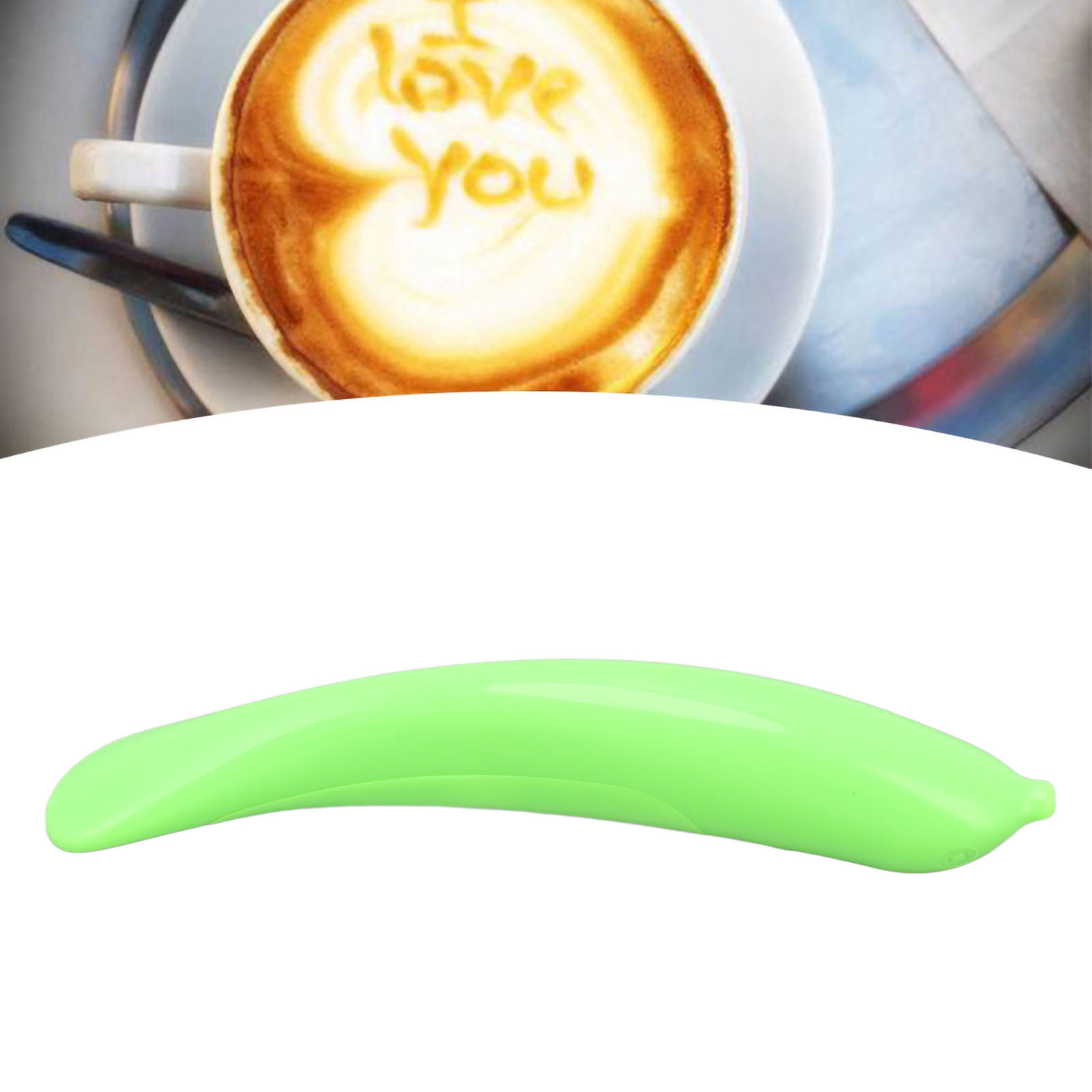 Elektrischer Latte-art-stift, Latte-art-stift Mit Vogelmotiv, Tortendekorationsstift, Lustiger Gewürzstift, Grüner Dekorator