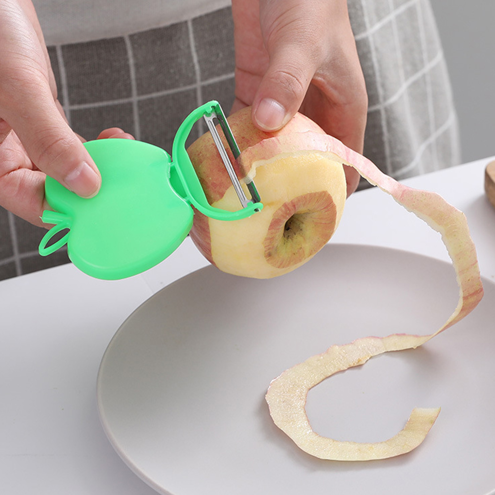 Apfelschäler, Klapp-apfelschäler, Schälmesser, Obstschäler, Schäler Für Grünes Obst