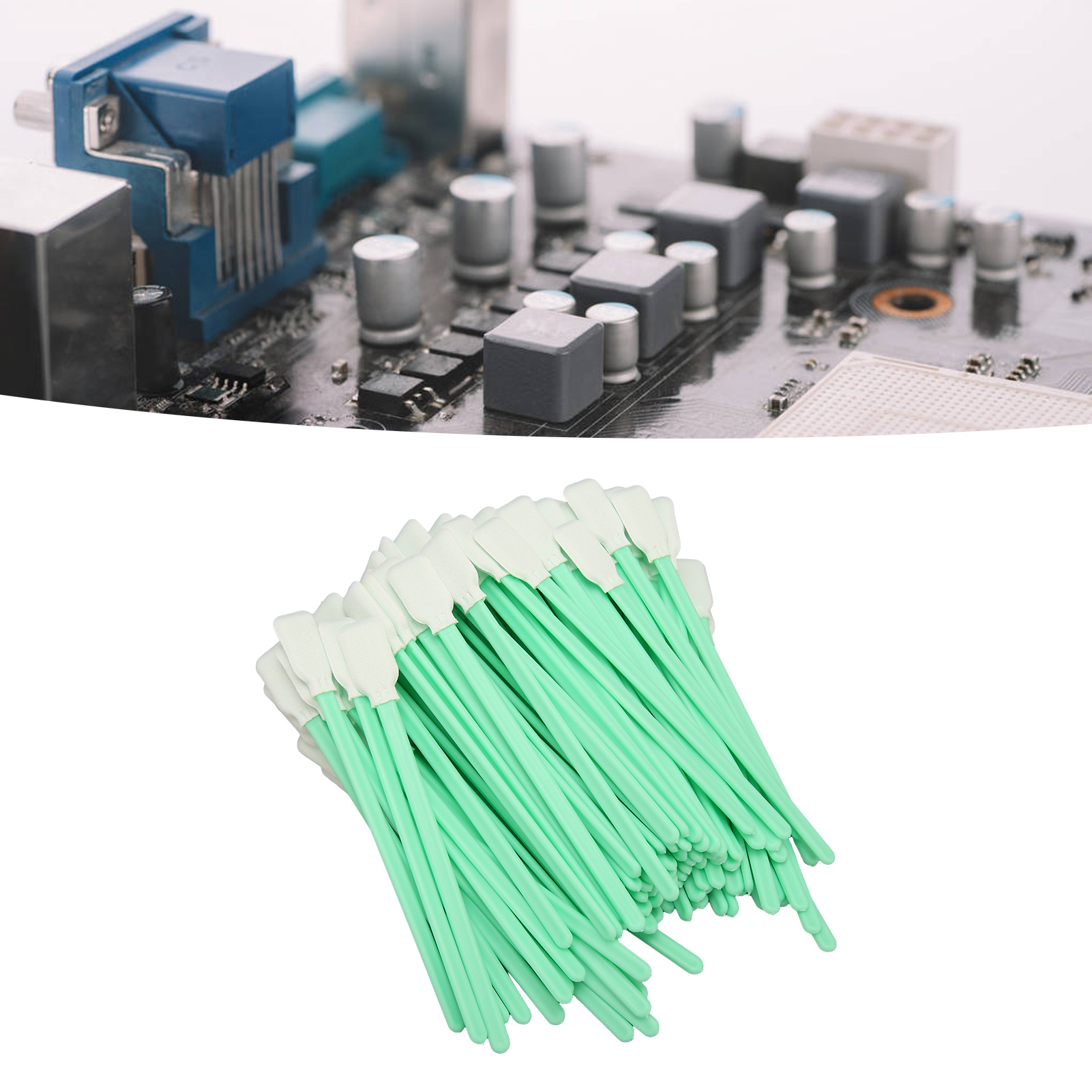 100 Staubfreie Reinigungsstäbchen, Geeignet Zur Reinigung Von Elektronik- Und Optischen Produkten