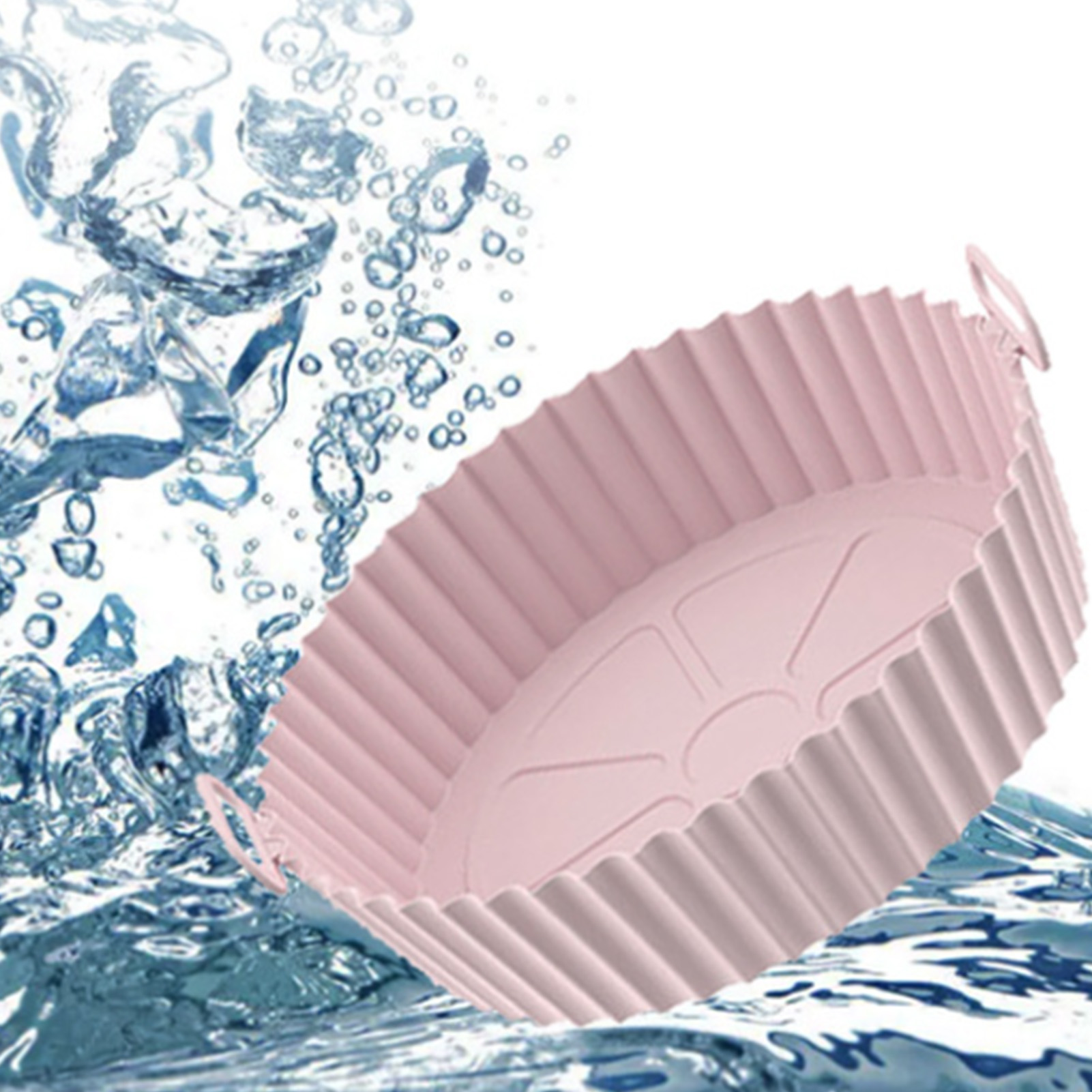 Silikon-kochmatte Für Heißluftfritteusen, Silikon-backmatte, 3d-rundform
