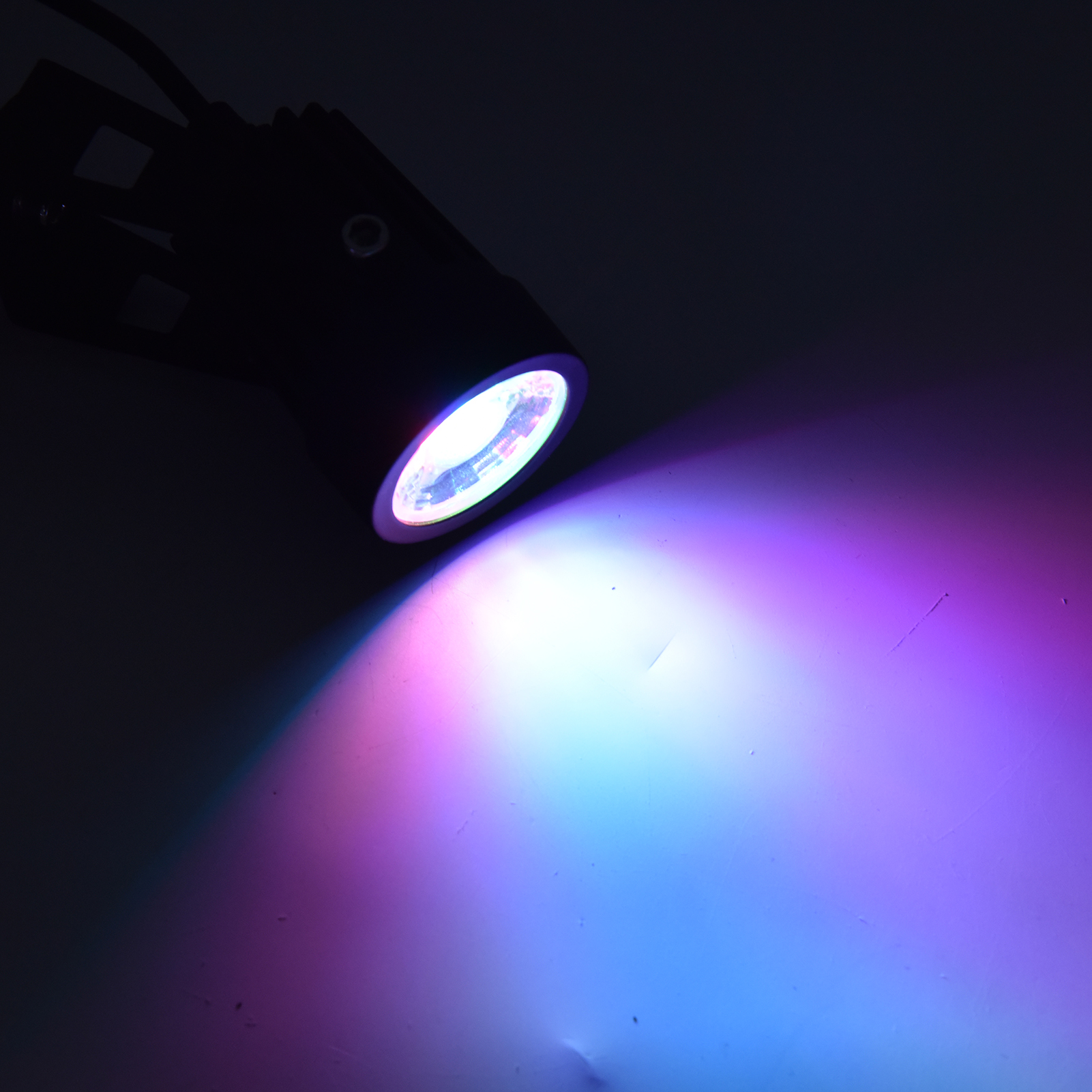 6er-set Led-gartenleuchten, Rgb-fernbedienung + Warmweißes Licht, Automatischer Farbwechsel, Bodenbeleuchtung, Strahler Für Hof, Villa, Rasen, Rgbww, 6er-set, Europäischer Standard, 220 V