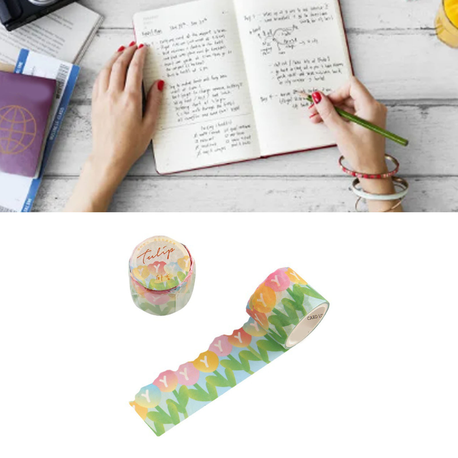 8 Dekorative Sticker Für Kreative Und Minimalistische Journal-collagen – Alien Washi Tape-entdeckungsserie Für Buchstabenliebhaber