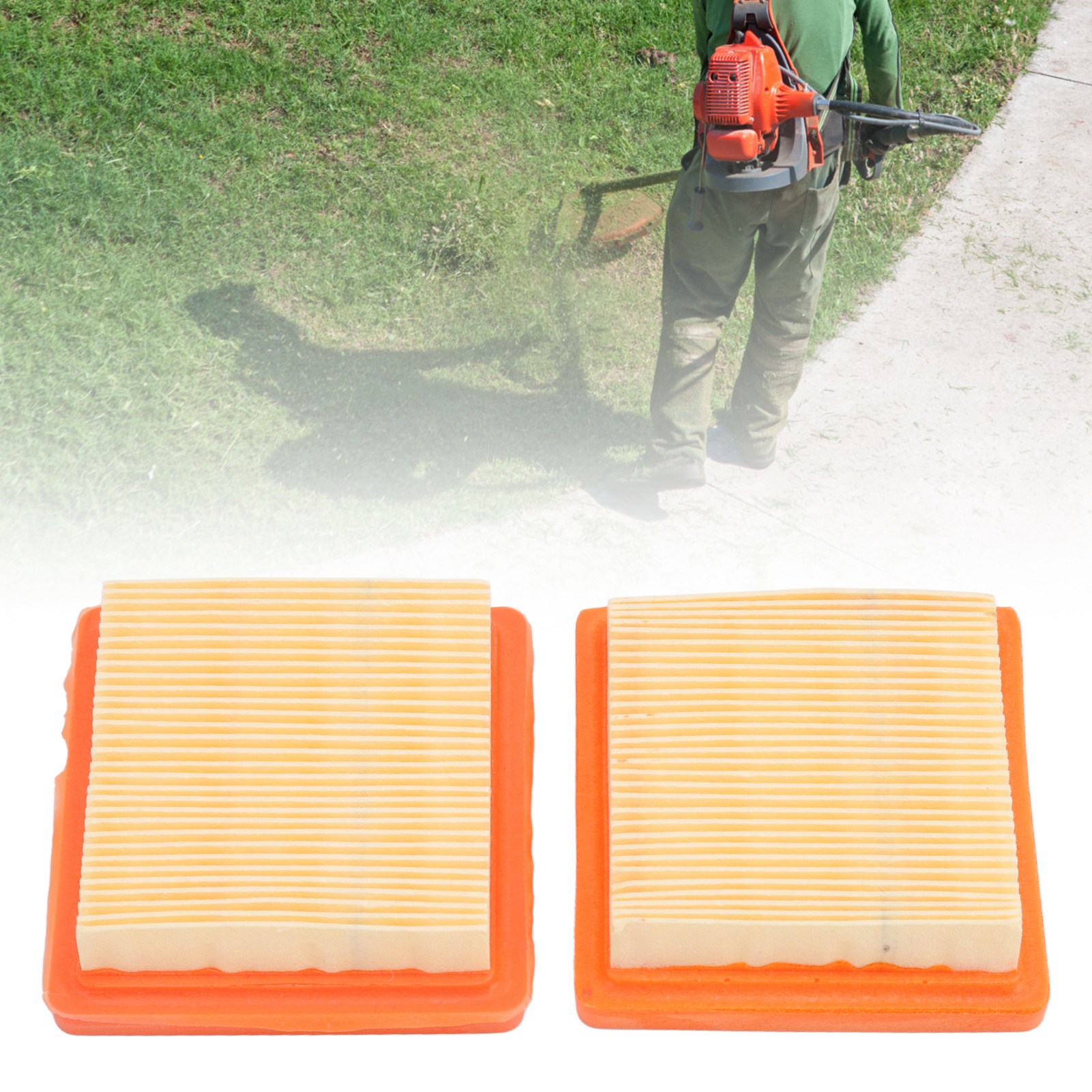 Packung Mit 5 Fs91 Luftfiltern Für Stihl Fs91 Freischneider.