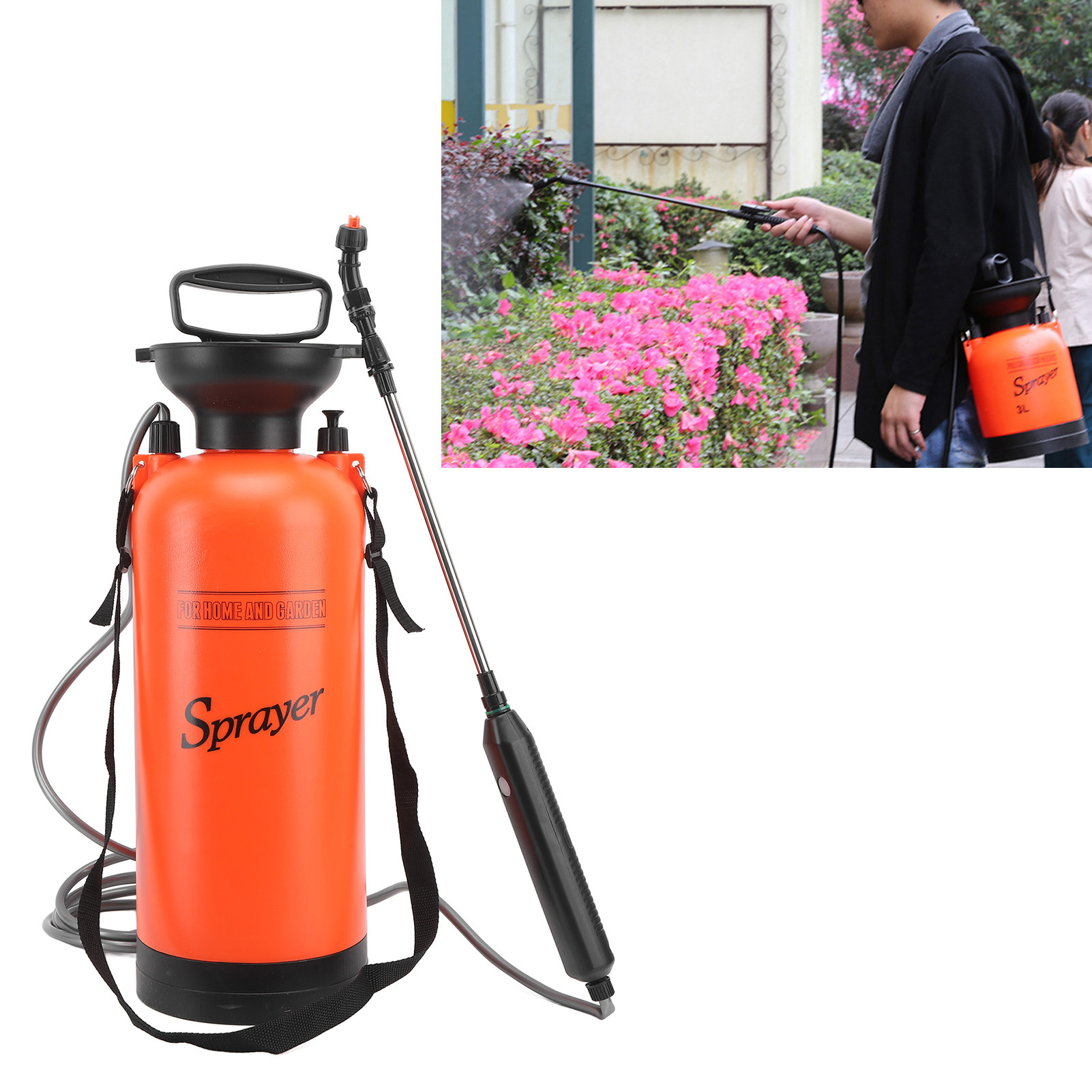 Elektrische Sprühpistole Für Landwirtschaft, Gartenbau, Bewässerung Und Besprühen Von Blumen Leicht, Geeignet Für Desinfektion Und Schädlingsbekämpfung 5-liter-sprühpistole Für Den Hausgebrauch.