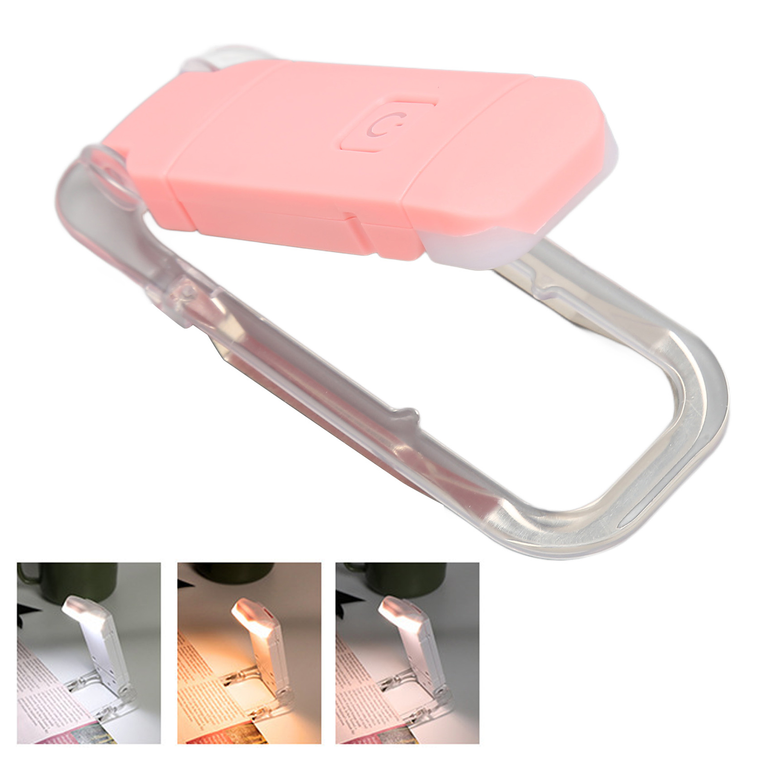 Wiederaufladbare Notenleselampe Über Usb, Tragbare Mini-klemmleuchte Für Den Schreibtisch, Klemmtaschenlampe Für Bücher.
