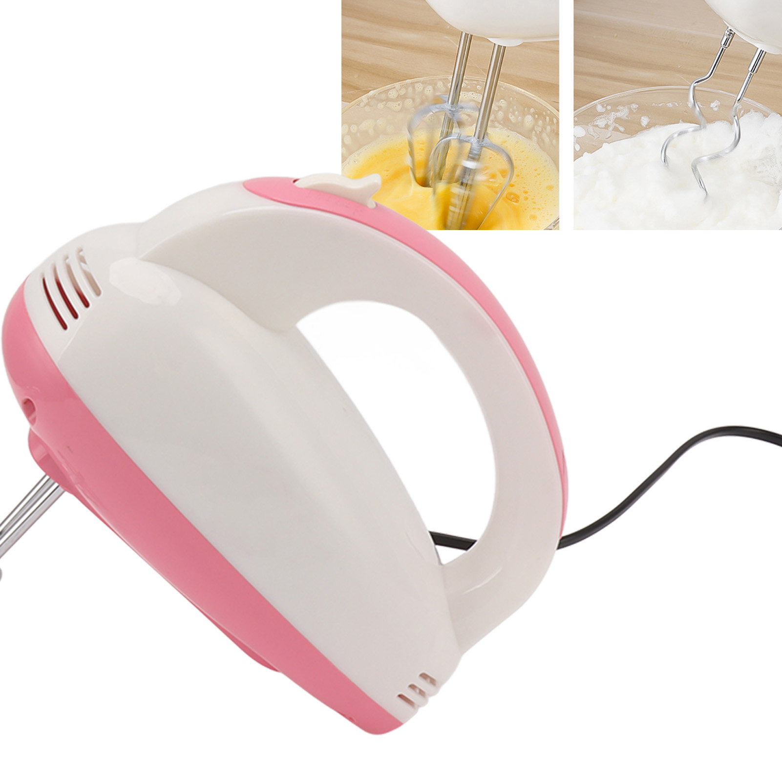 Elektrischer Mini-kuchenbereiter, Automatischer Sahnequirl, Rührstab, Backutensilien (manuell)