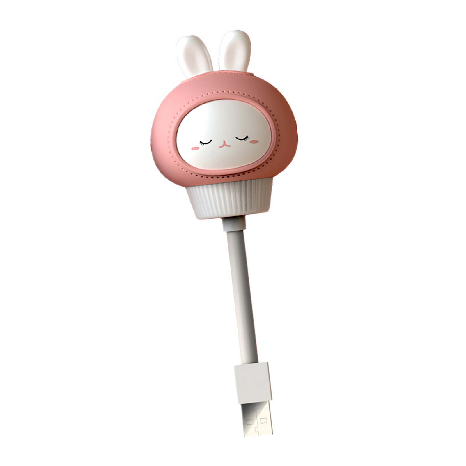 Niedliches Hasen-nachtlicht Mit Usb-fernbedienung Zum Füttern Von Babys, Augenschutz, Netzanschluss, Nachtlicht In Form Eines Cartoon-bären, Hase.