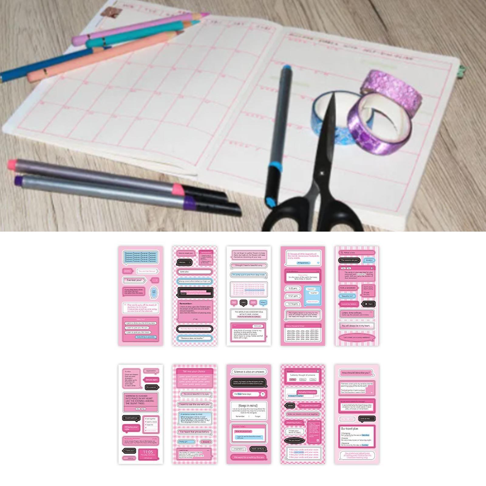 Papermore Sticker-set – Informationszeitalter-serie – Diy-journaling-zubehör – Dekorative Sticker – 20 Blatt – Begonienecke