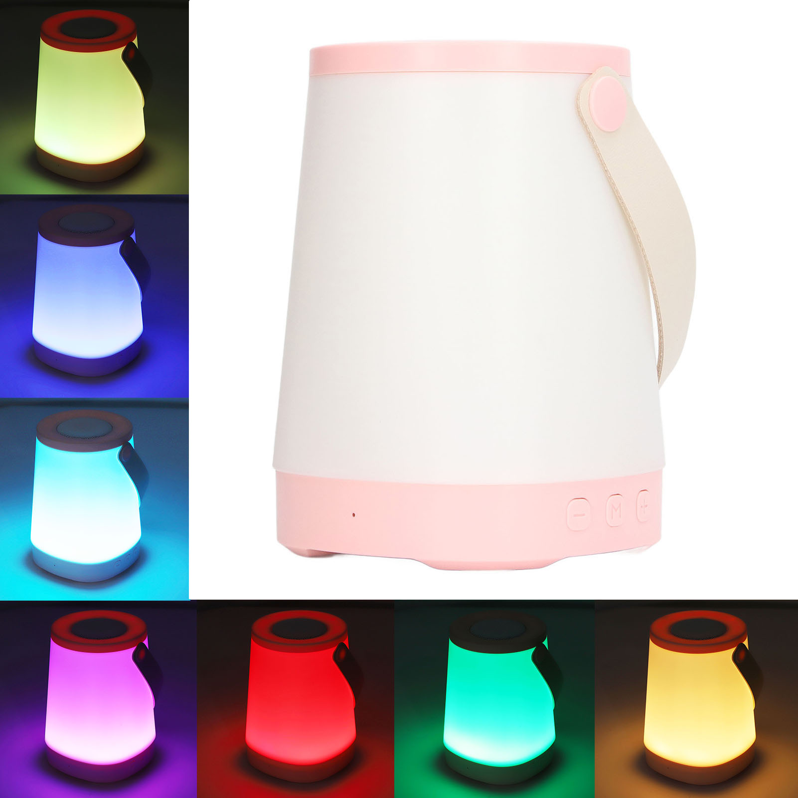 Multifunktionale Stimmungsleuchte, Ambientelampe Für Camping, Rosa