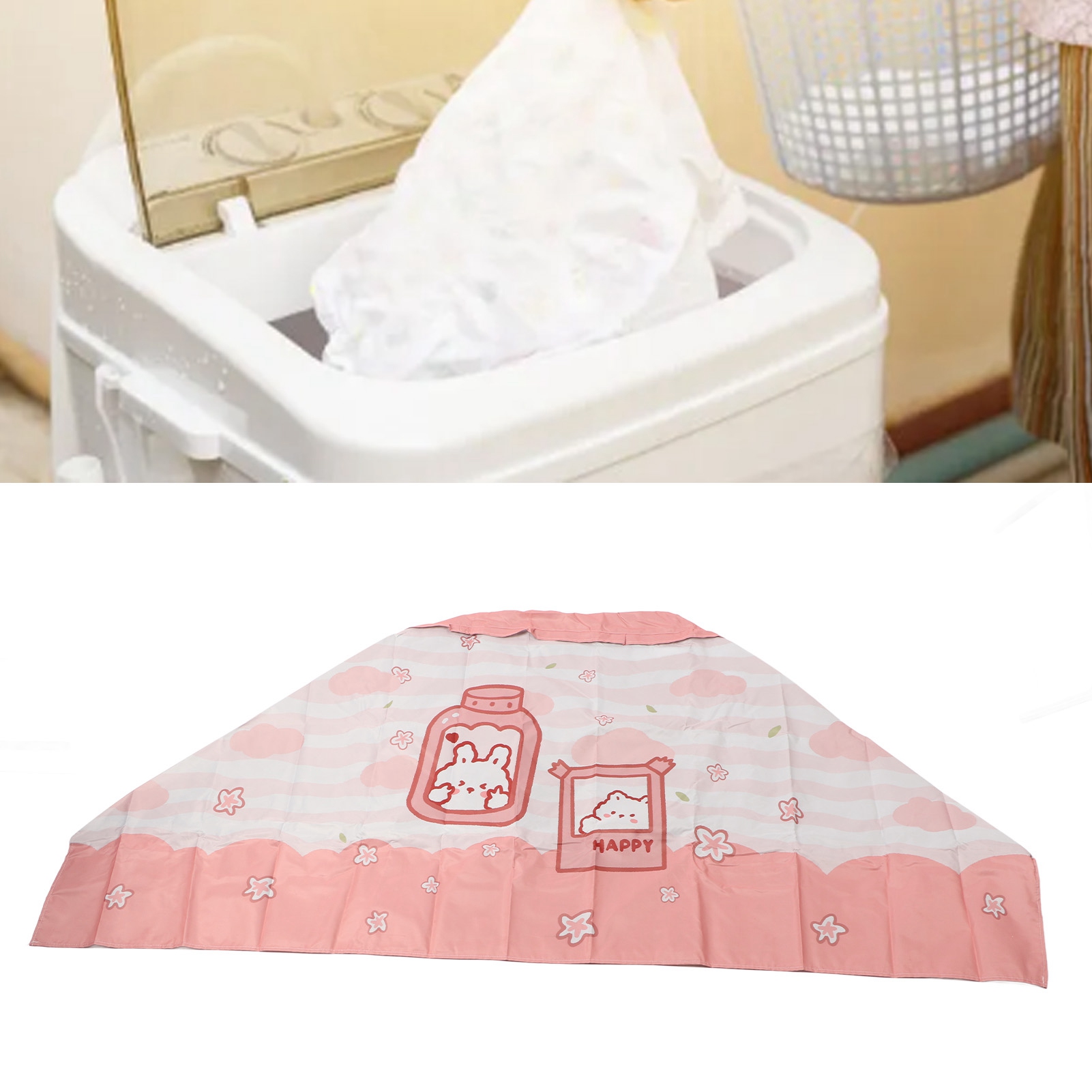 Vollautomatische, Wasserdichte, Sonnen- Und Staubbeständige Abdeckung Für Toplader-waschmaschinen Von Haier, Midea Und Little Swan Blxyz323xxl