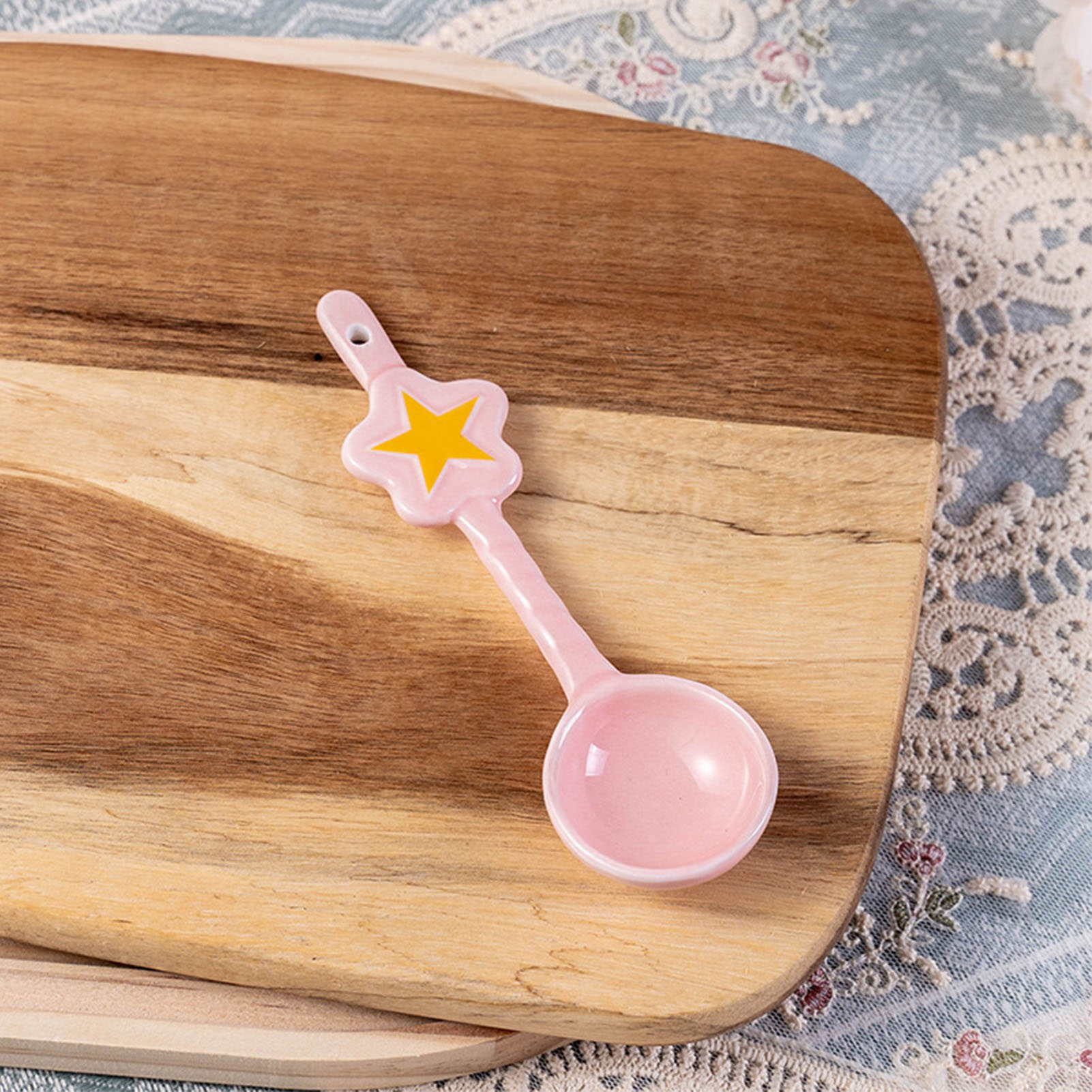 Erdbeerherzförmige Schüssel, Eine Beliebte Salatschüssel Auf Tiktok, Hübsches Rosa Keramik-reisschüssel-geschenkset (1 Schüssel + 1 Löffel + Geschenkbox).