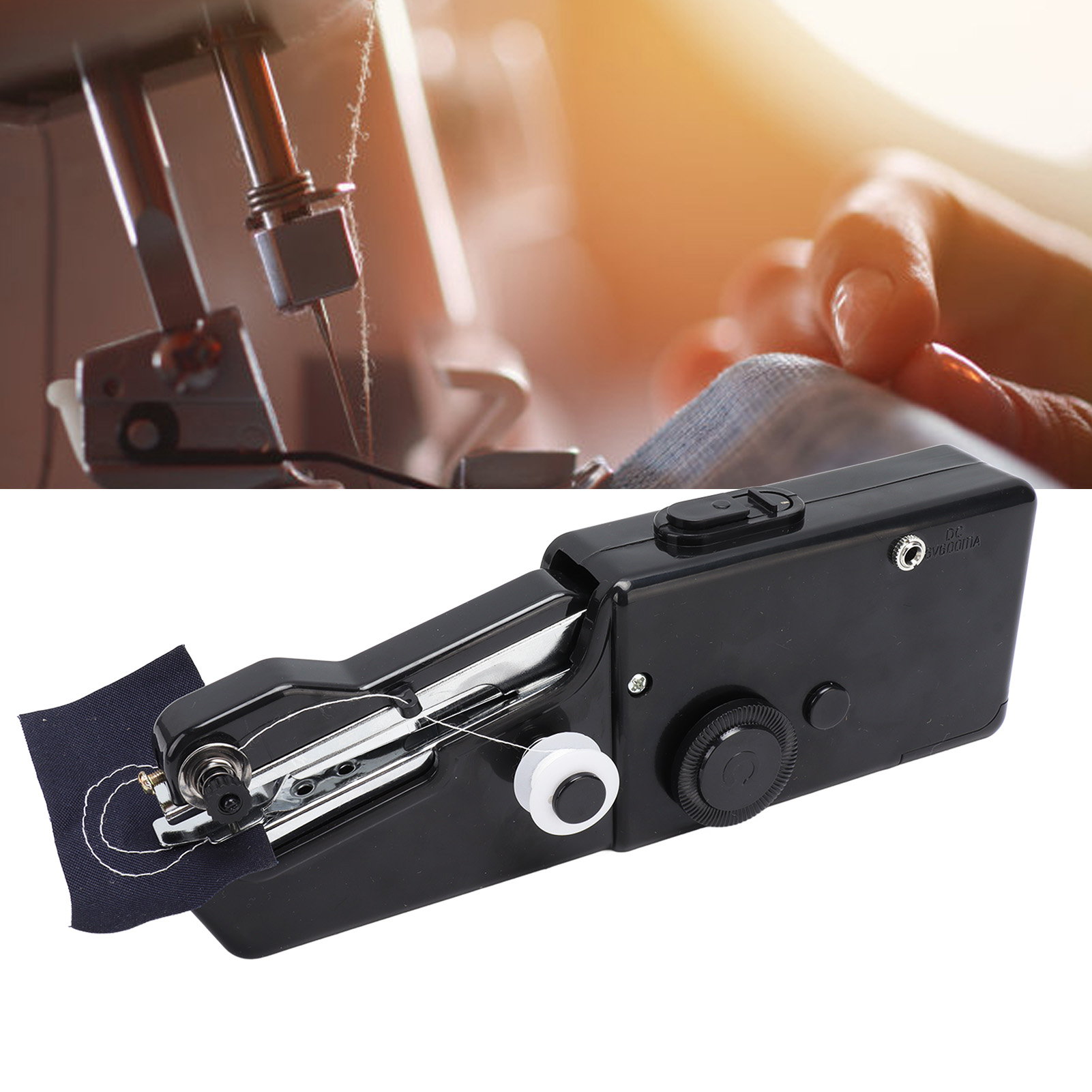 Mini-nähmaschine, Tragbar Und Praktisch – Ideal Für Zuhause Und Unterwegs. Bitte Geben Sie In Den Bestellhinweisen An, Dass Sie Eine Schwarze Kraftpapierbox Wünschen.