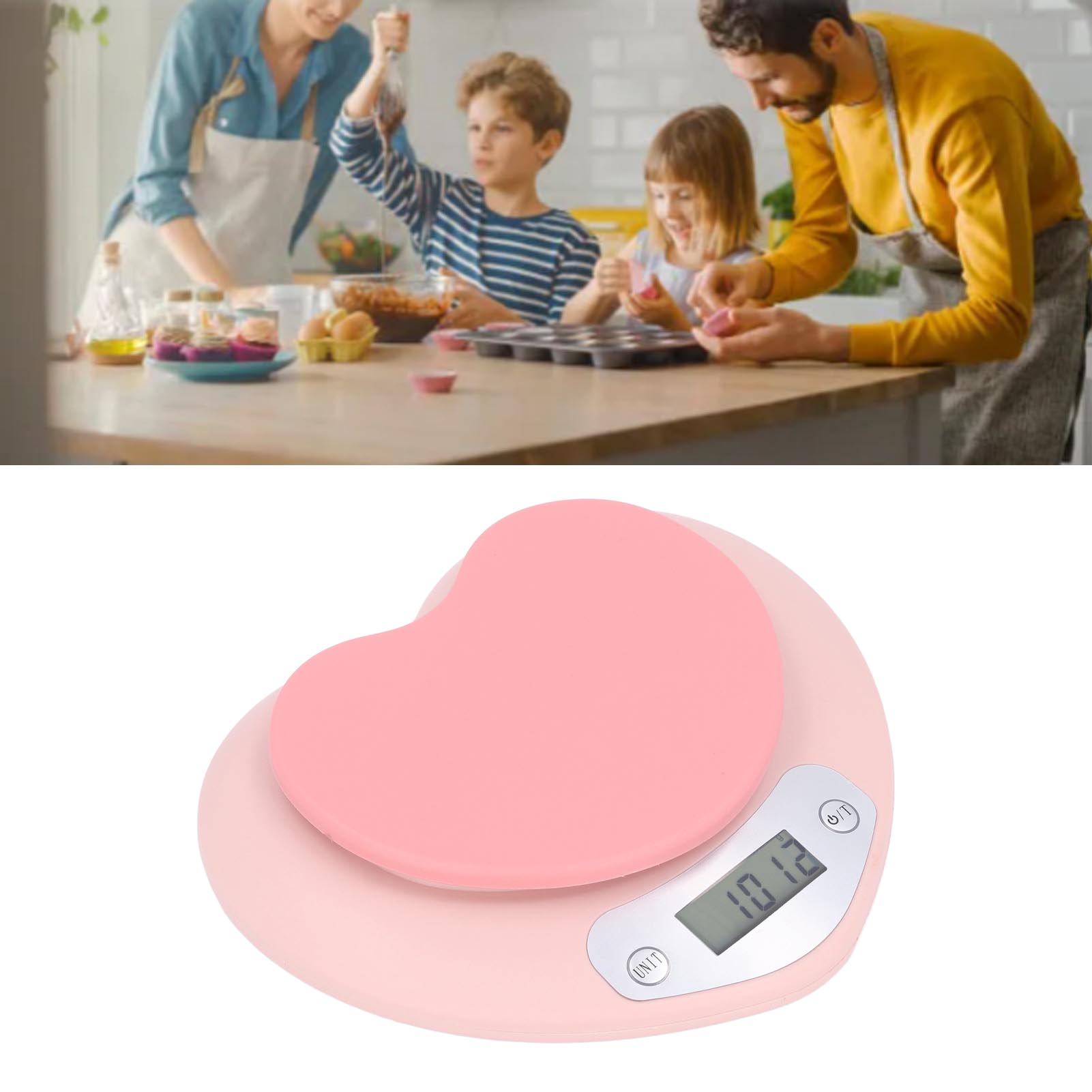 Küchenwaage, Kaffeewaage Zum Backen, Wiederaufladbare Lebensmittelwaage, Kleine Elektronische Küchenwaage