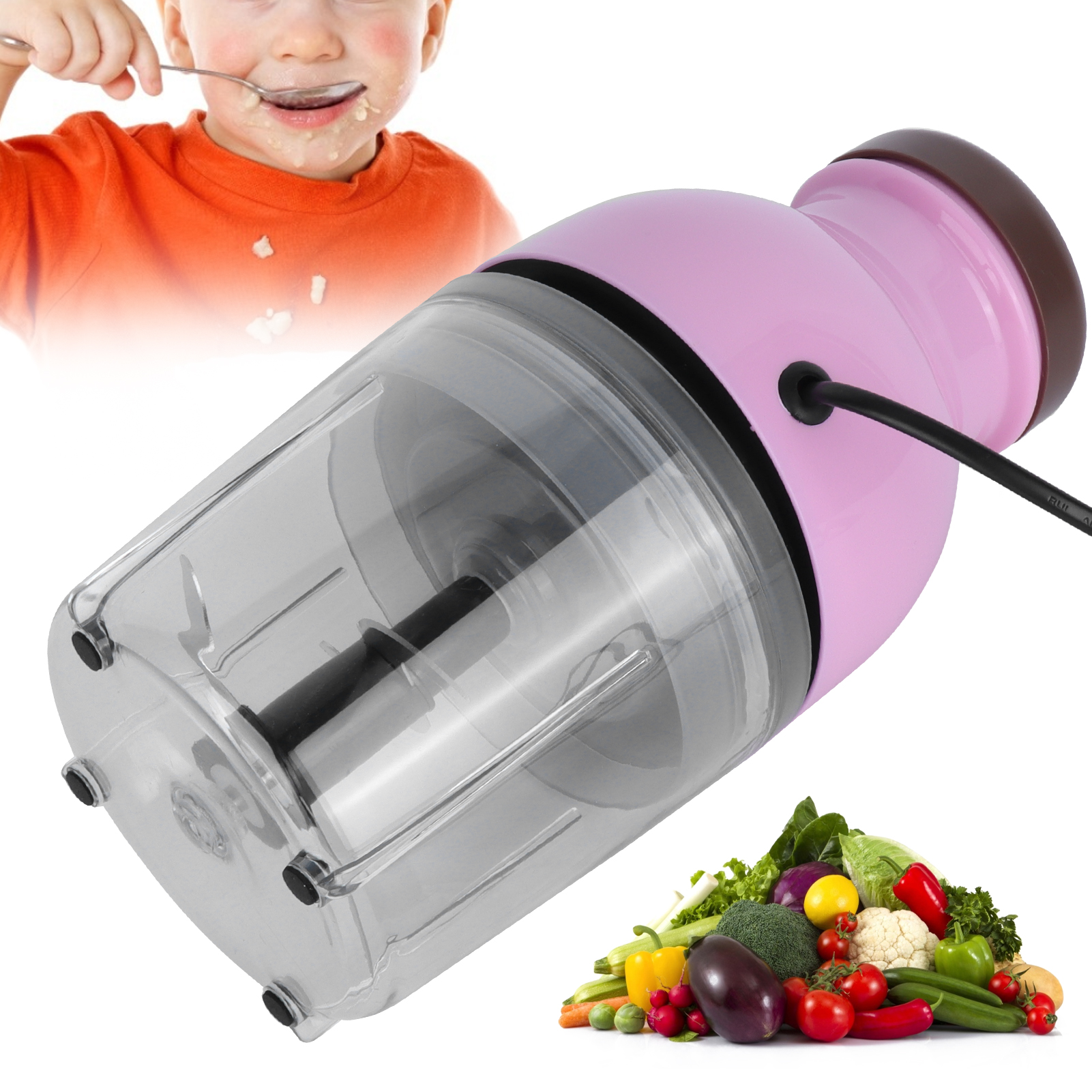 Elektrischer Fleischwolf, Babynahrungszubereiter, Babypüree-zubereiter, Sojamilchmühle
