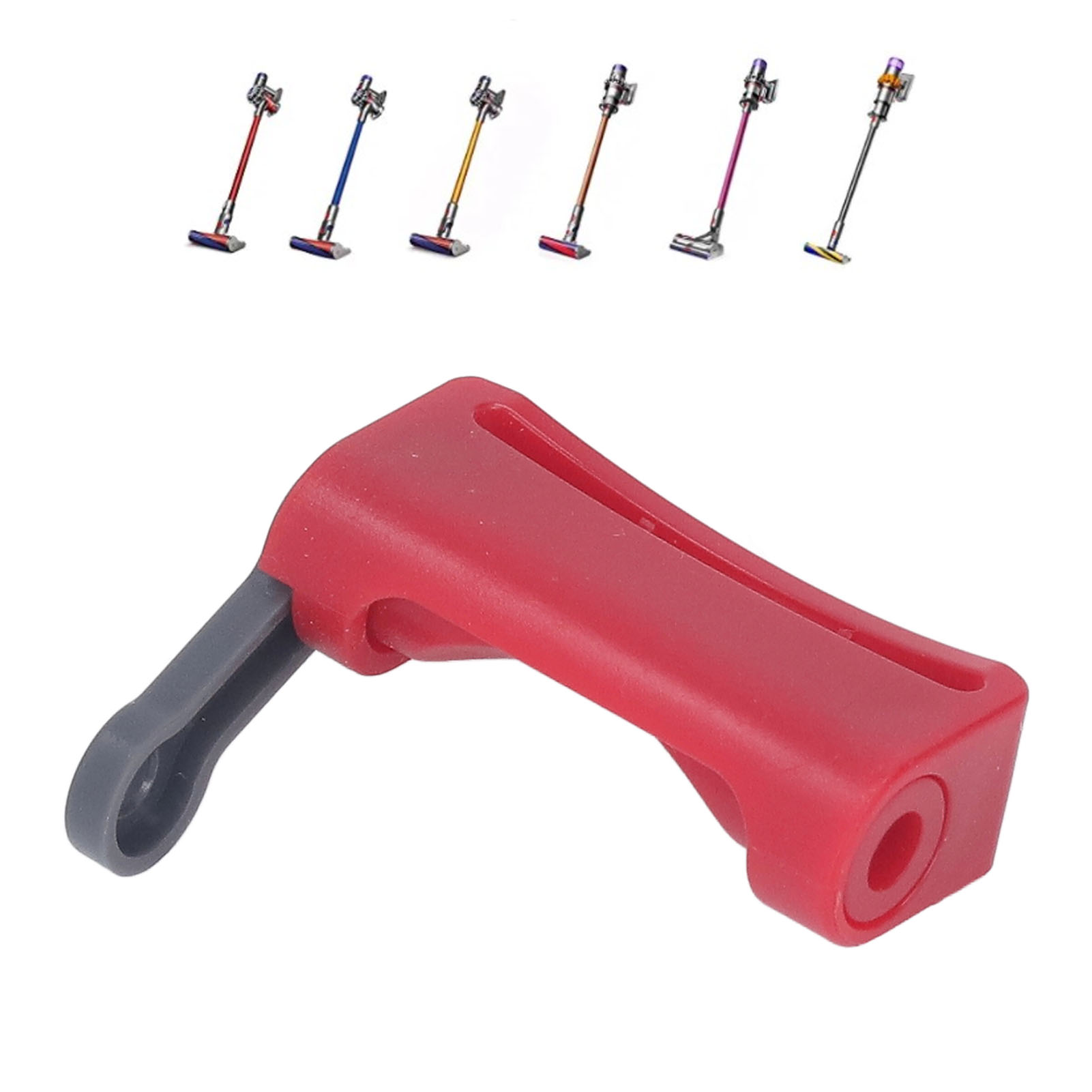 Kompatibel Mit Dyson V6/v7/v8/v10/v11 Staubsaugern: Verriegelungsclip Für Schalter (rotes Verriegelungszubehör).
