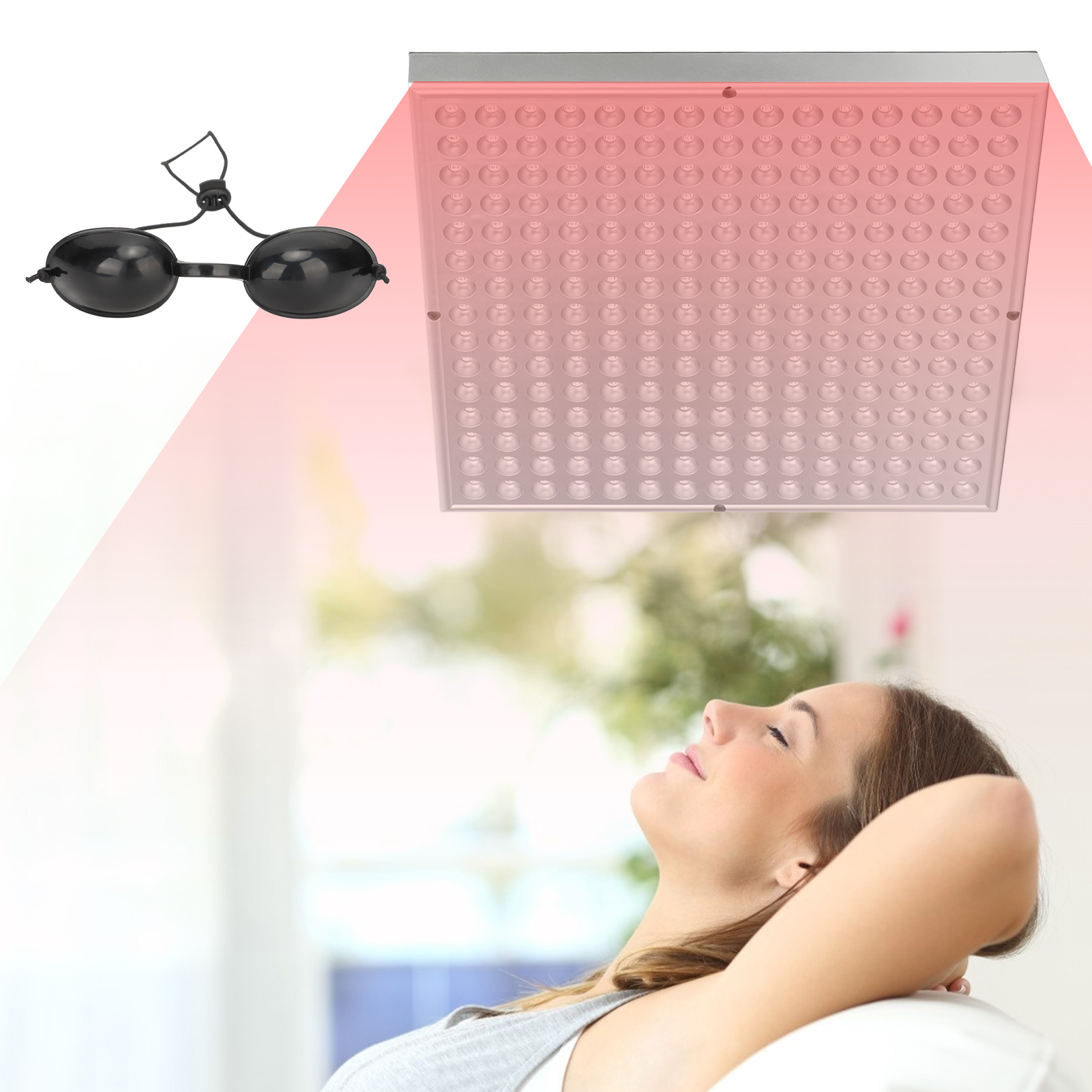 Infrarotlampe Mit Dualer Lichtquelle 660 Nm + 850 Nm Zur Linderung Von Muskel- Und Gelenkschmerzen (europäischer Standard)