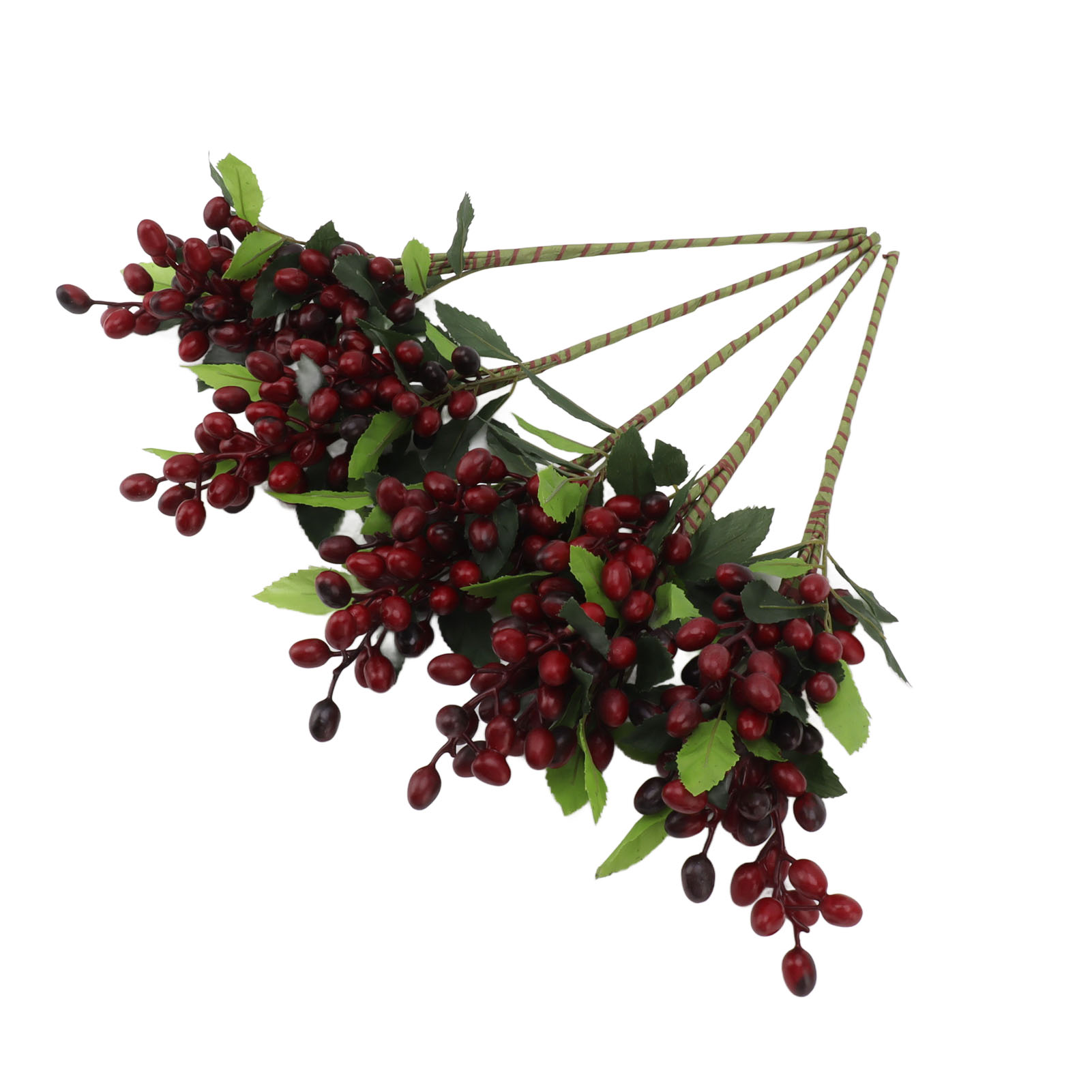 Künstliche Glücksfrüchte, Grüne Pflanzen, Oliven, Rote Beeren, Bohnenzweige, Zierblumen Fürs Wohnzimmer, Künstliche Blumen, Blumenschmuck, Rot