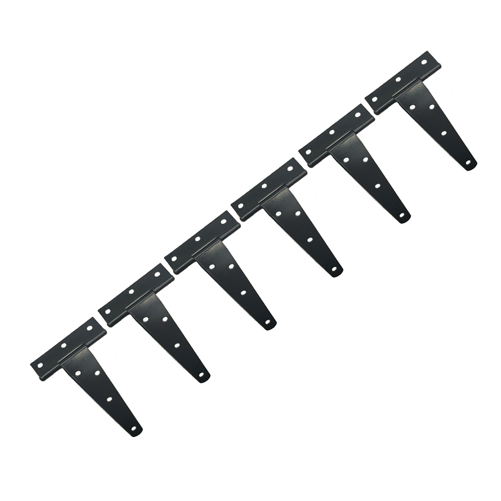 6 X 5-zoll-verzinkte T-scharniere, T-scharniere, Dreiecksscharniere, Langlager, Zolltür
