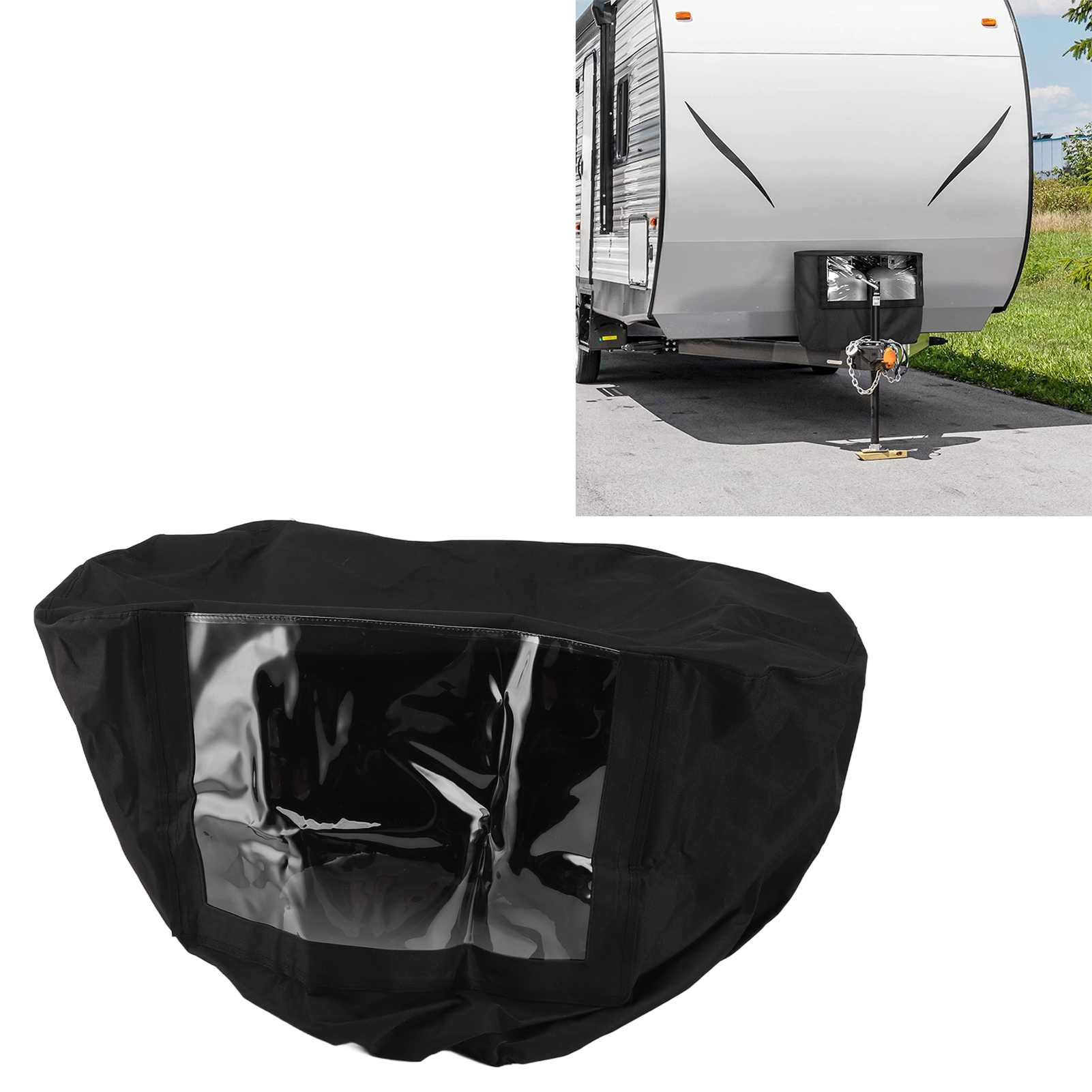 Propangastankdeckel Für Grill-/picknickanhänger/outdoorküche, Sichtbares Ventil, Staubschutz Für Camping-/van-gastank, Größe S