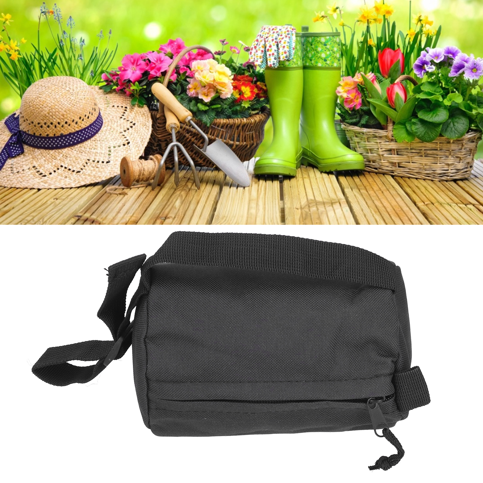 Aufbewahrungstasche Für Gartenarbeit Und Landschaftsgestaltung, Tragbare Werkzeugtasche, Kleines Schwarzes Modell.