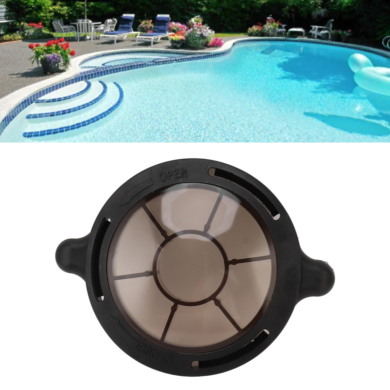 Ersatzabdeckung Für Hayward Super Ii Kompatible Poolpumpen Mit Transparentem Deckel