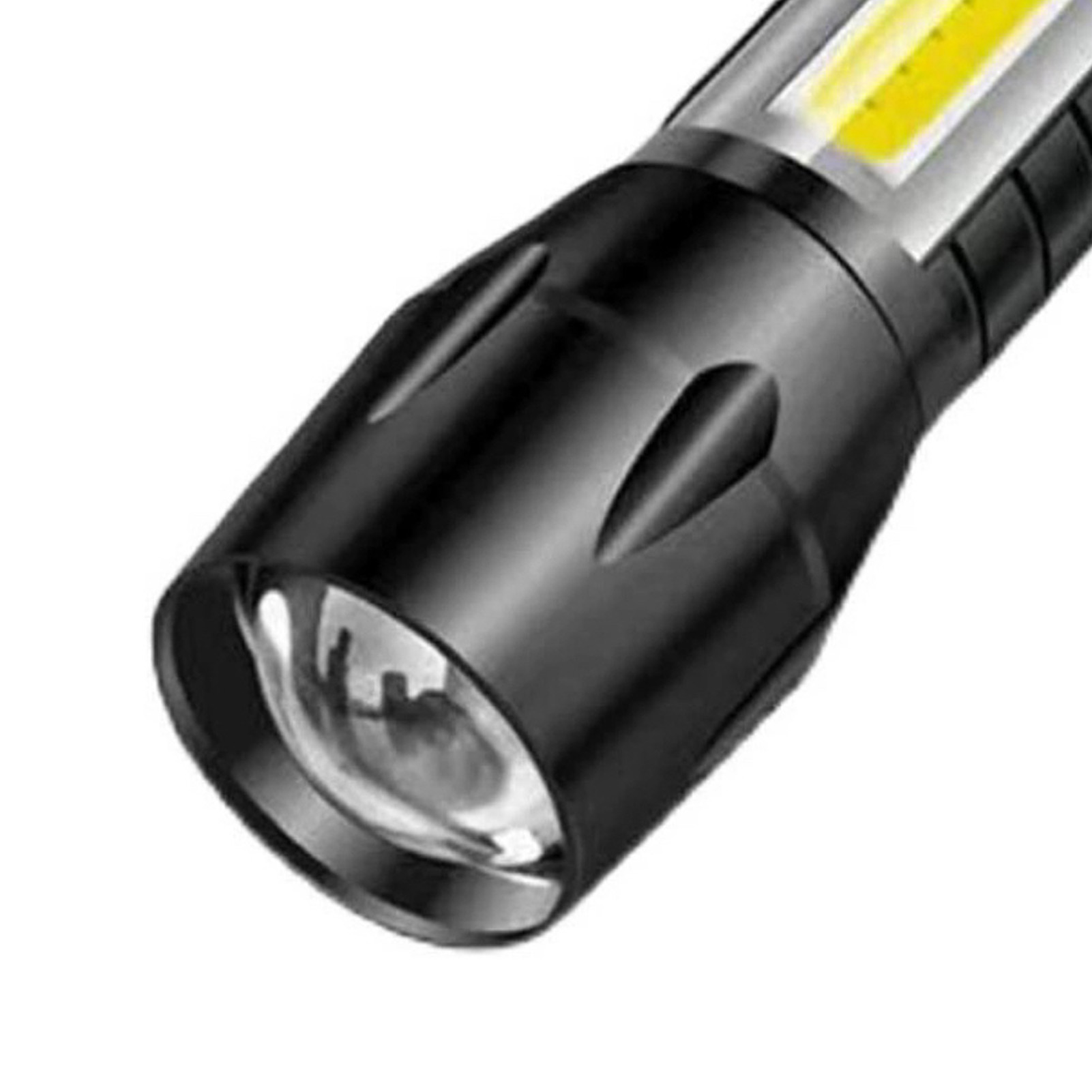 Mini-hochleistungs-taschenlampe Für Den Außenbereich, Tragbare Teleskop-zoom-taschenlampe Für Zuhause, Cob-hochleistungs-taschenlampe Mit Großer Reichweite.