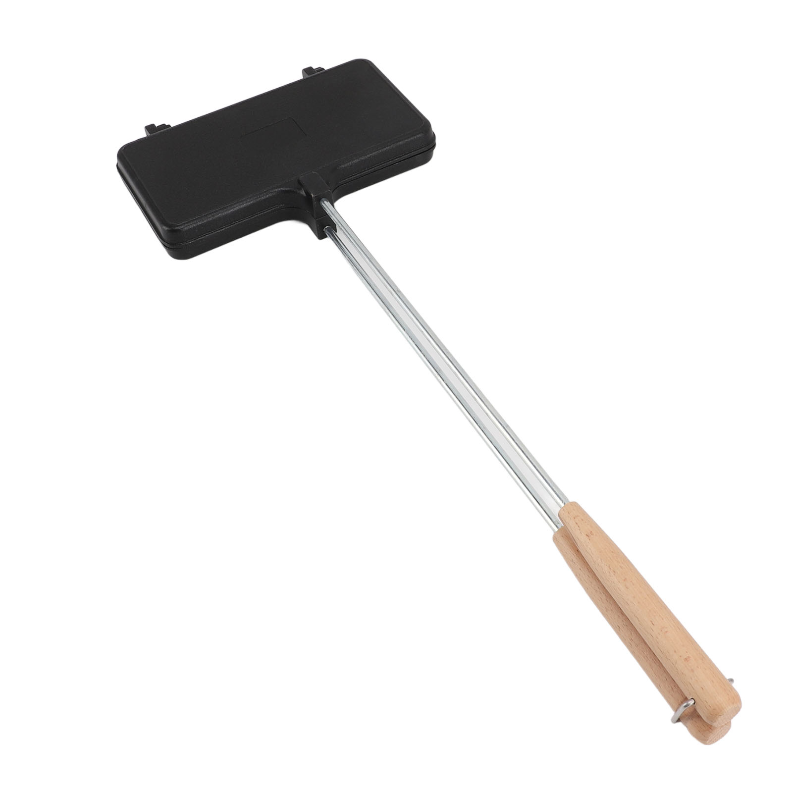 Japanische Grillplatte Aus Drahtgeflecht Mit Langem Griff, Ideal Zum Toasten Und Braten In Der Pfanne.