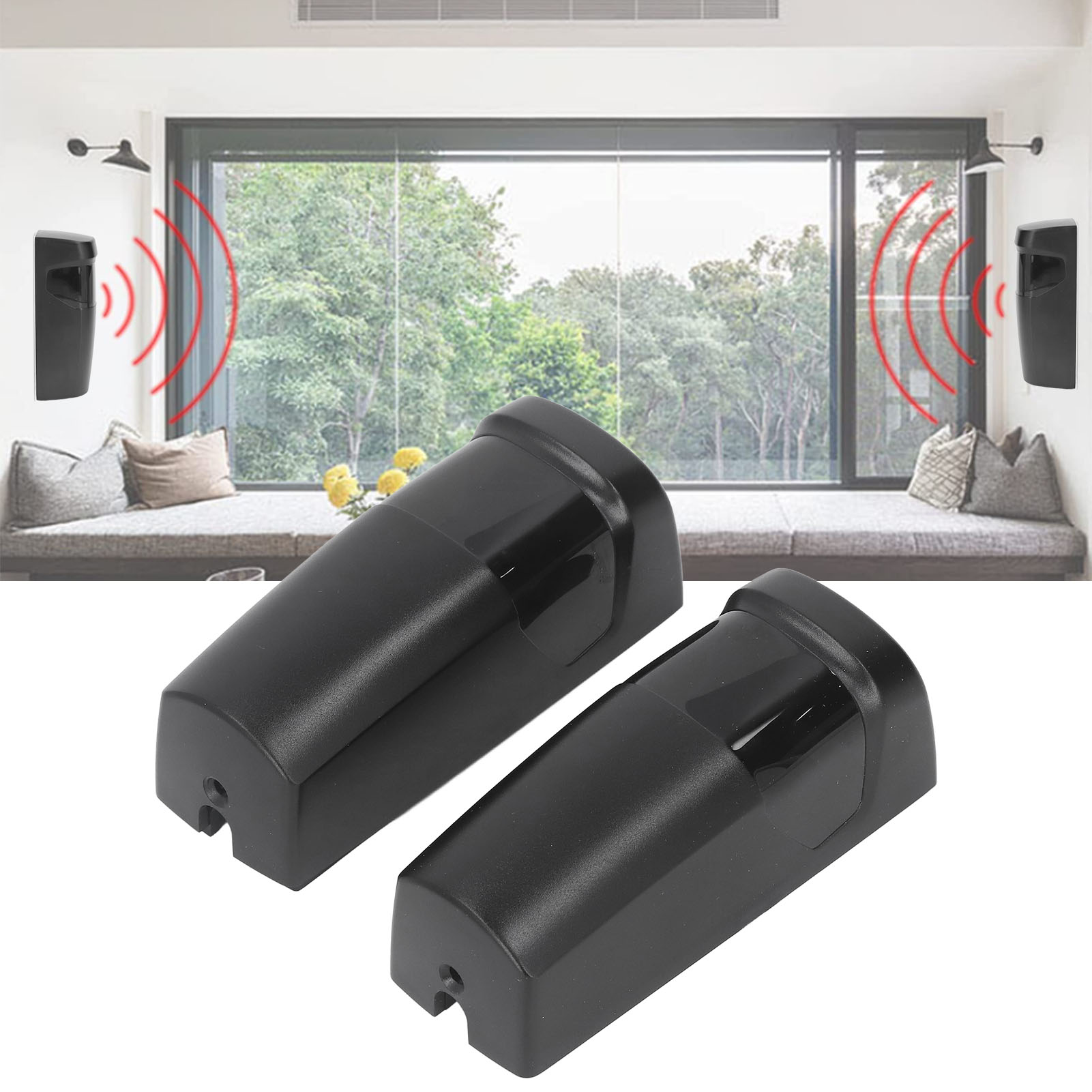24v Infrarot-alarmmelder Mit Einzelstrahl Für Haustore, Wasserdicht Und Staubdicht