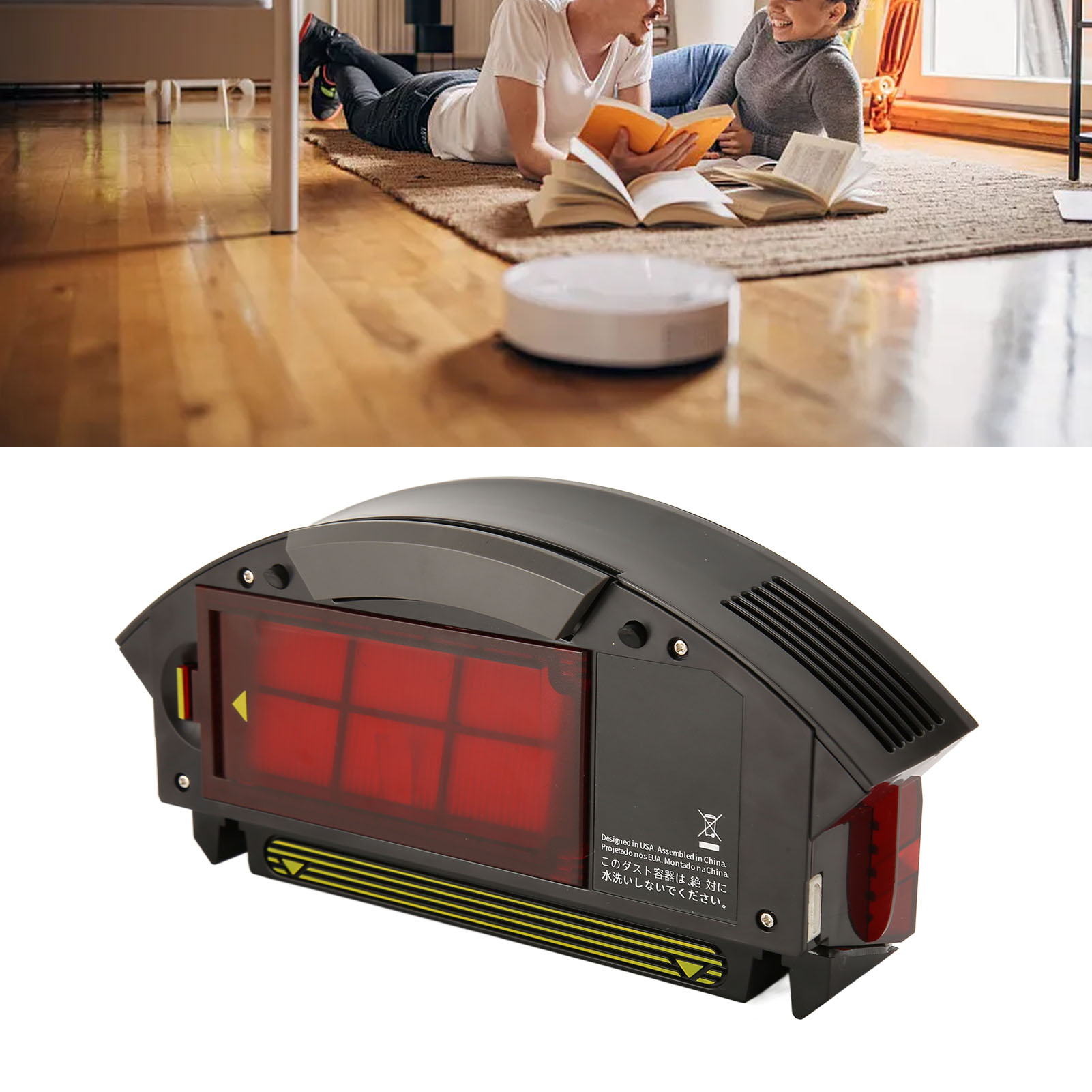 Kompatibel Mit Zubehör Für Irobot 870/860/880/805/960 Saugroboter (staubbehälter).
