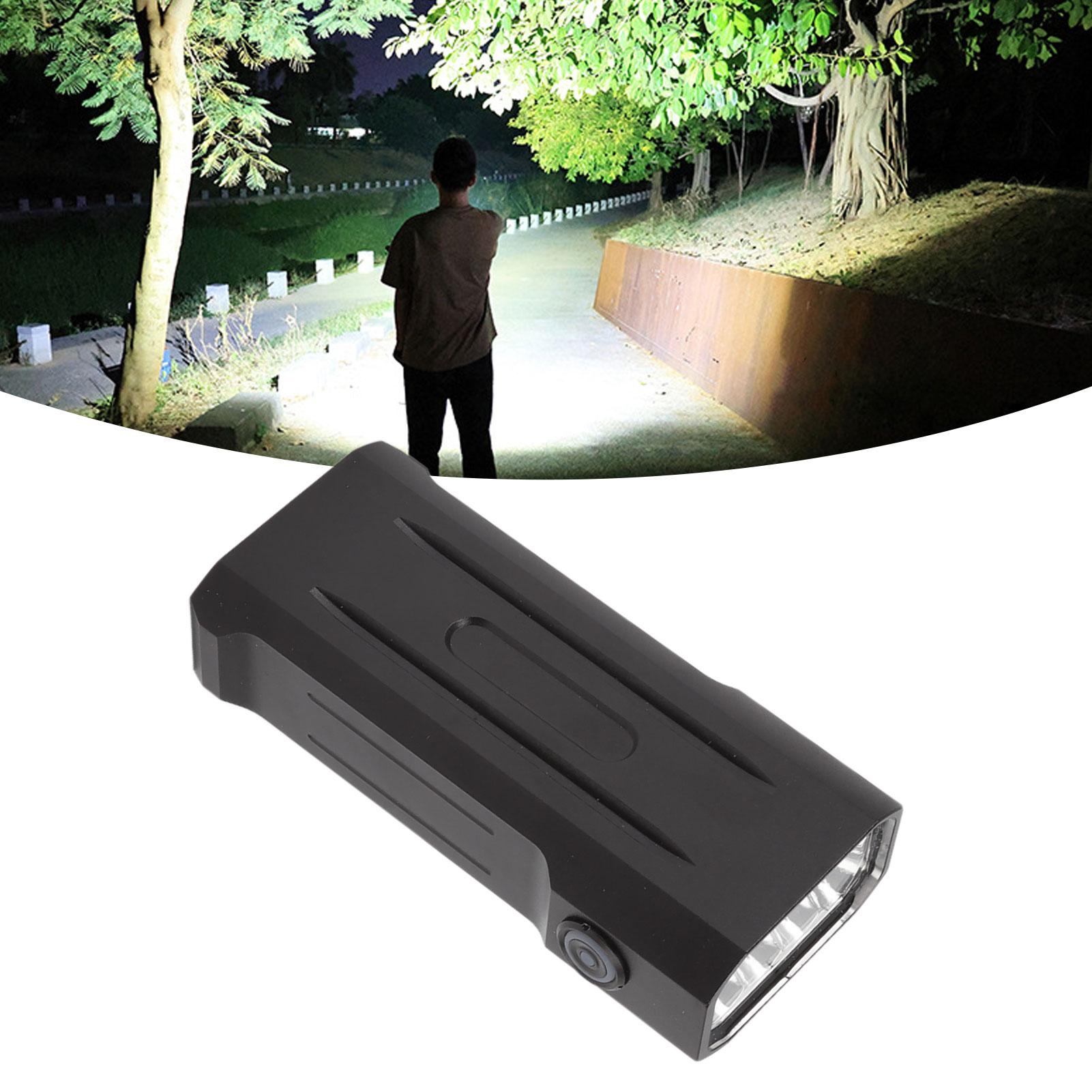 Extrem Helle, Leistungsstarke 13.000-lm-taschenlampe, Usb-wiederaufladbarer Scheinwerfer Aus Aluminiumlegierung