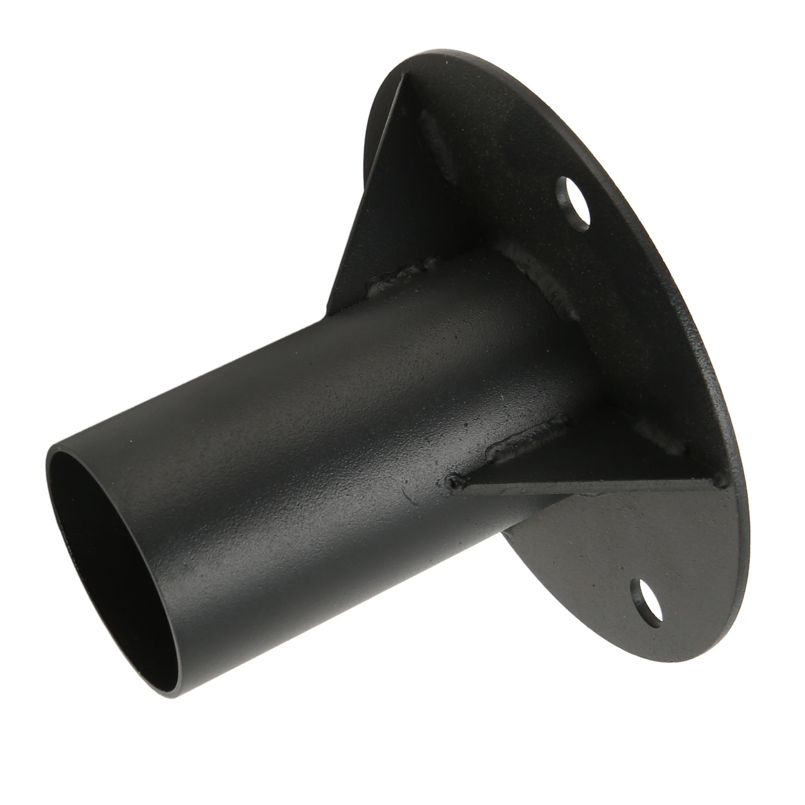 Metallene Bodenhalterung Für Geländer, Montagefuß Für Zaun/briefkasten/fahnenmast, Robuster Montageadapter Für Laternenmast, 52 Mm