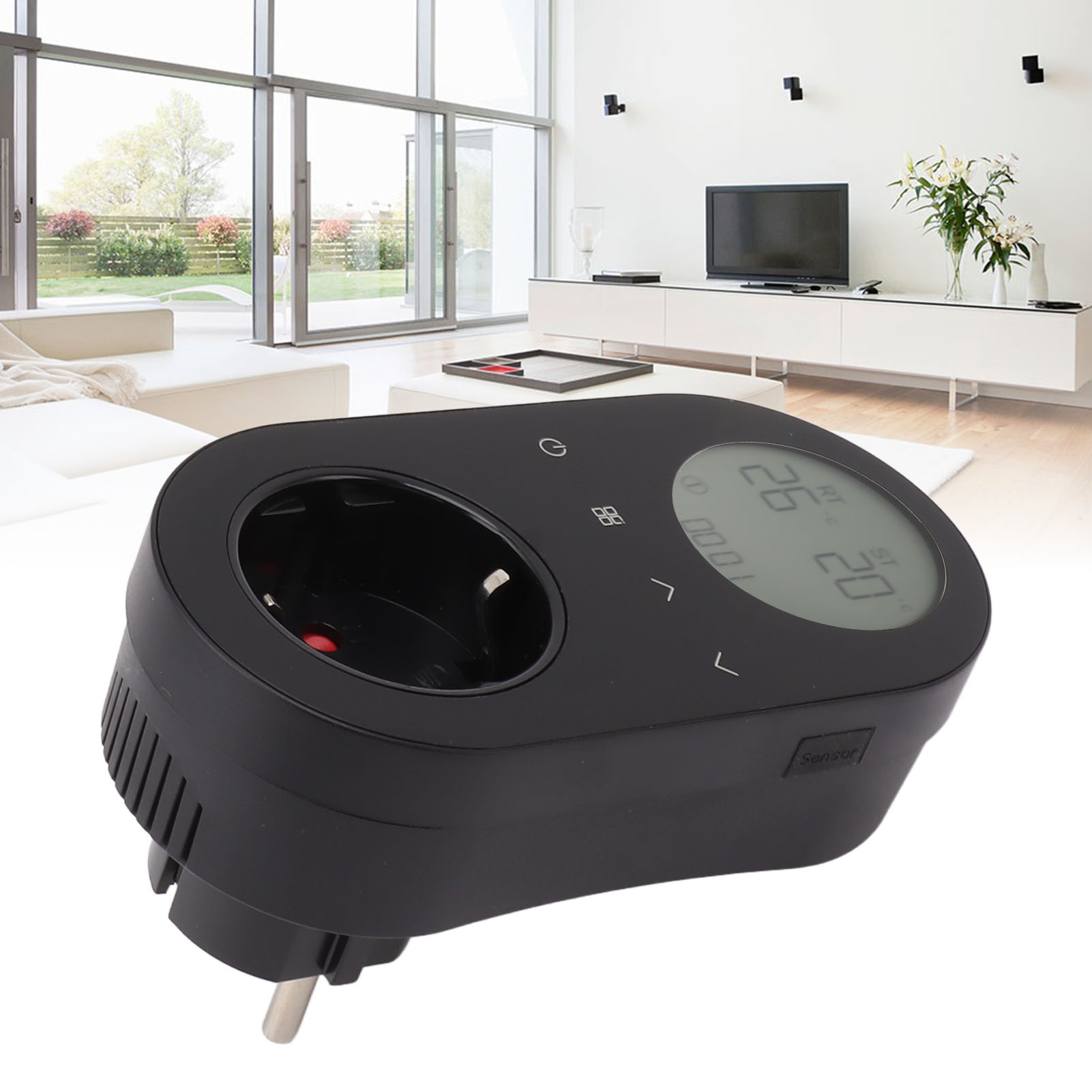 Intelligenter Wandthermostat Für Heizkessel, 16 A, Wlan-schalter, Automatische Digitalanzeige, Hochpräziser Thermostat, Elektronische Thermostatbuchse Für Aquarien, Europäischer Standard 95–240 V