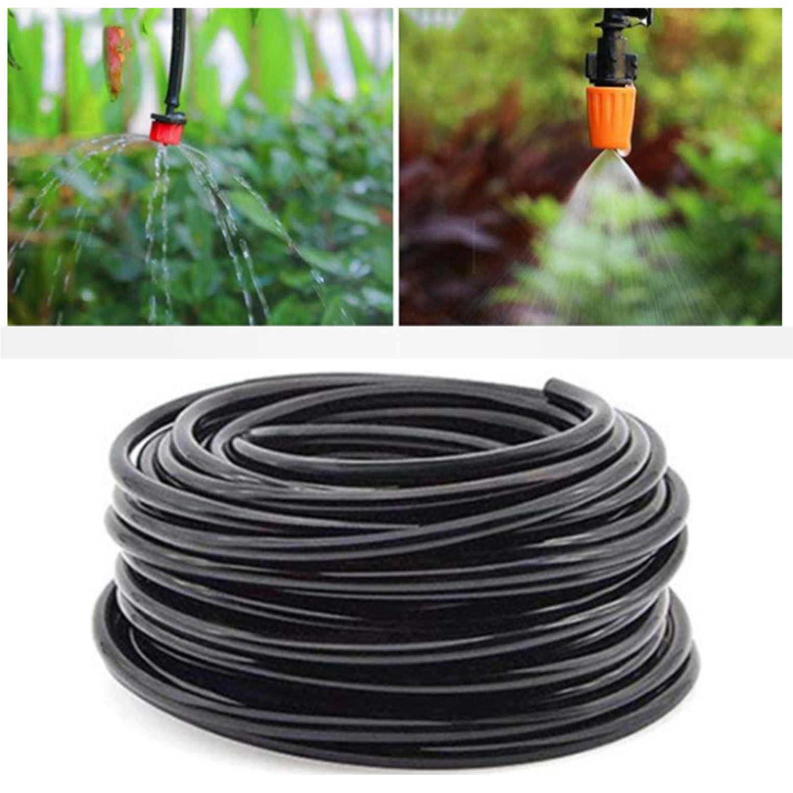 Automatisches Bewässerungsset Mit Mikrosprinklern, Nebelset, Automatisches Bewässerungssystem, Tropfbewässerungsset Für Den Garten, 20-meter-set