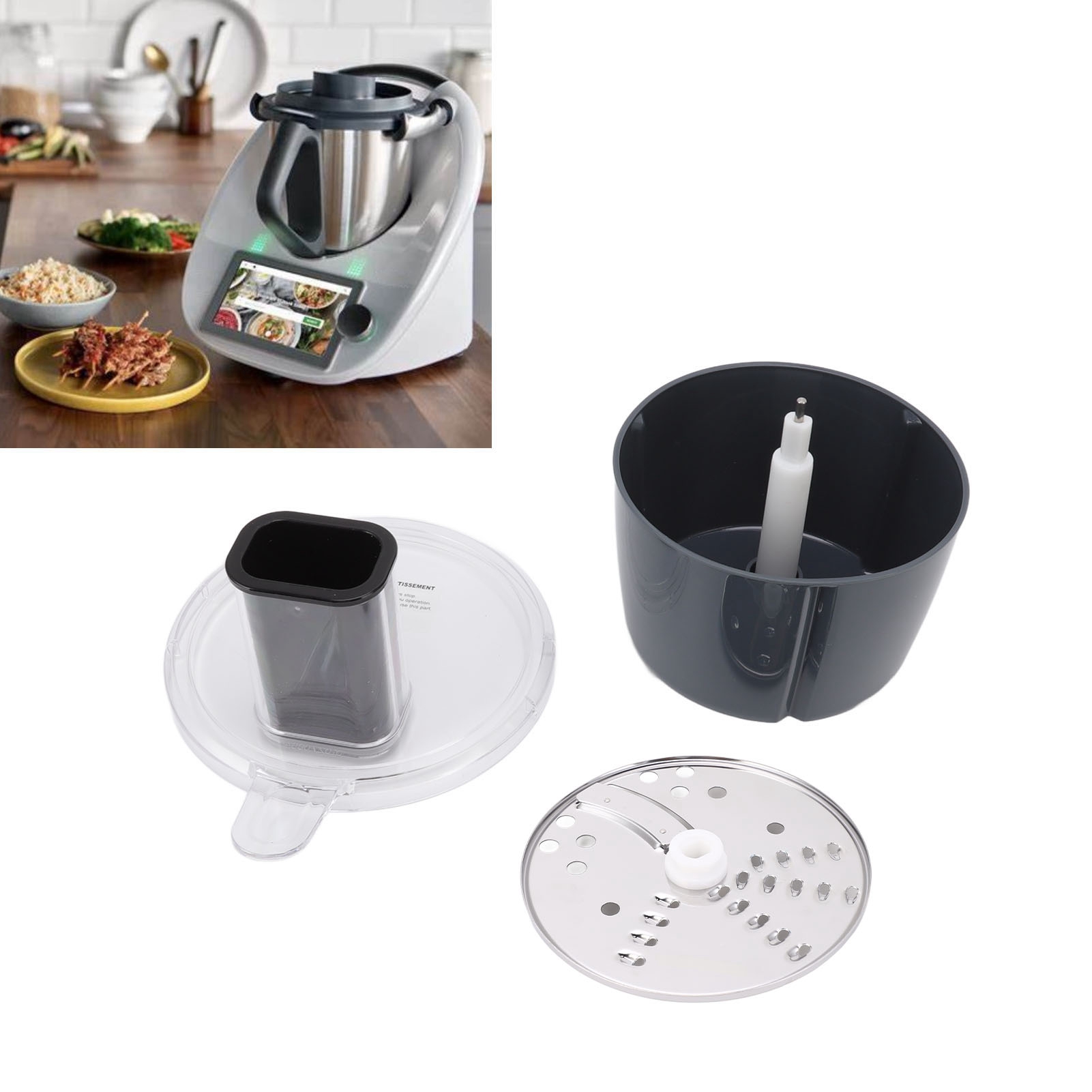 Zubehör Für Vorwerk Thermomix Tm5/6 Multifunktions-küchenmaschine (schneider/zerkleinerer)