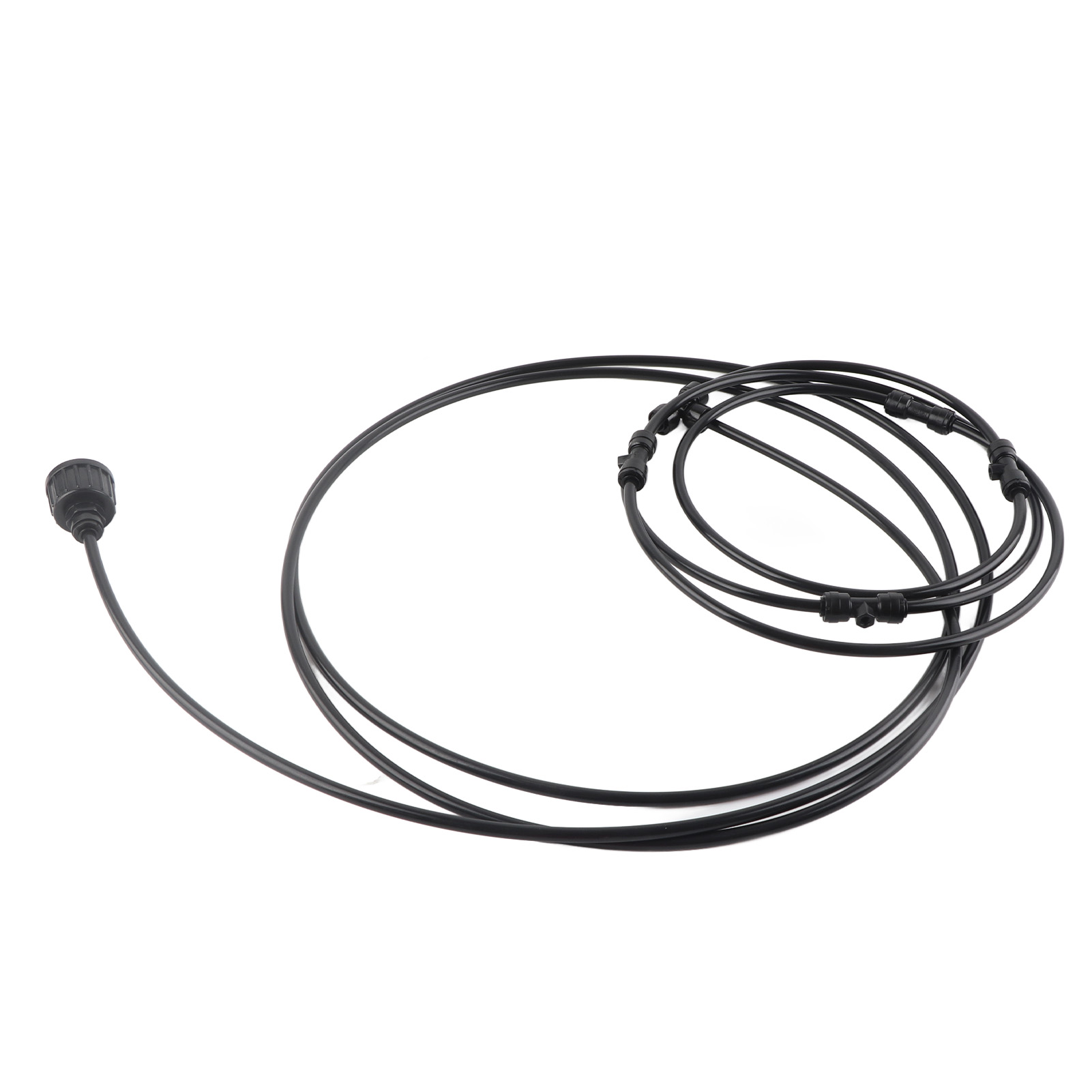Schwarzes Niederdruck-sprühset Für Den Außenbereich Zur Kühlung, Sprühring, Lüfterkühlsystem, 61 Cm (24 Zoll) Sprühring