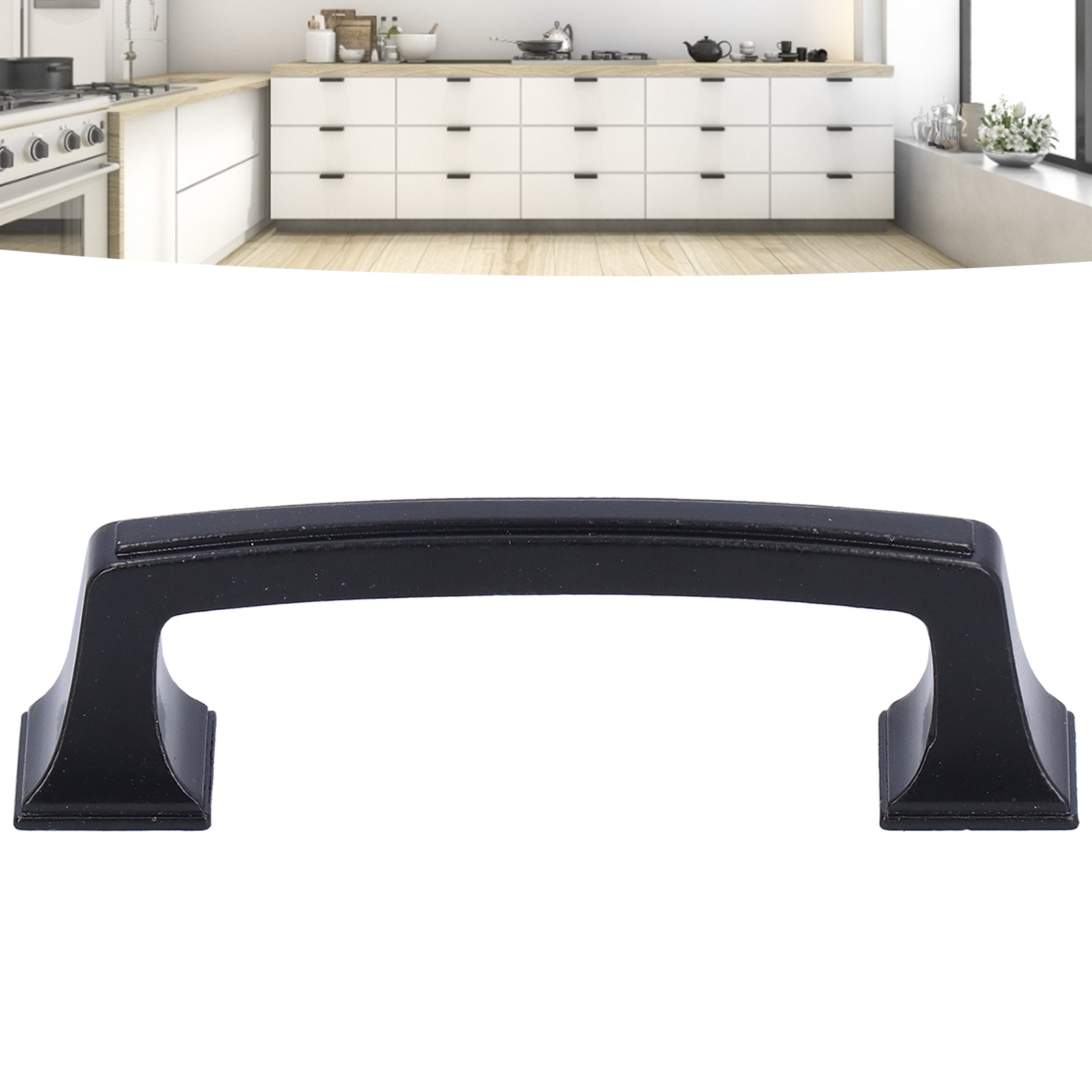 Schwarzer Griff Aus Zinklegierung, Beschlaggriff Für Möbel Im Amerikanischen Stil, Schubladengriff, Schranktürgriff, Neuer Griff Im Chinesischen Stil B01250s