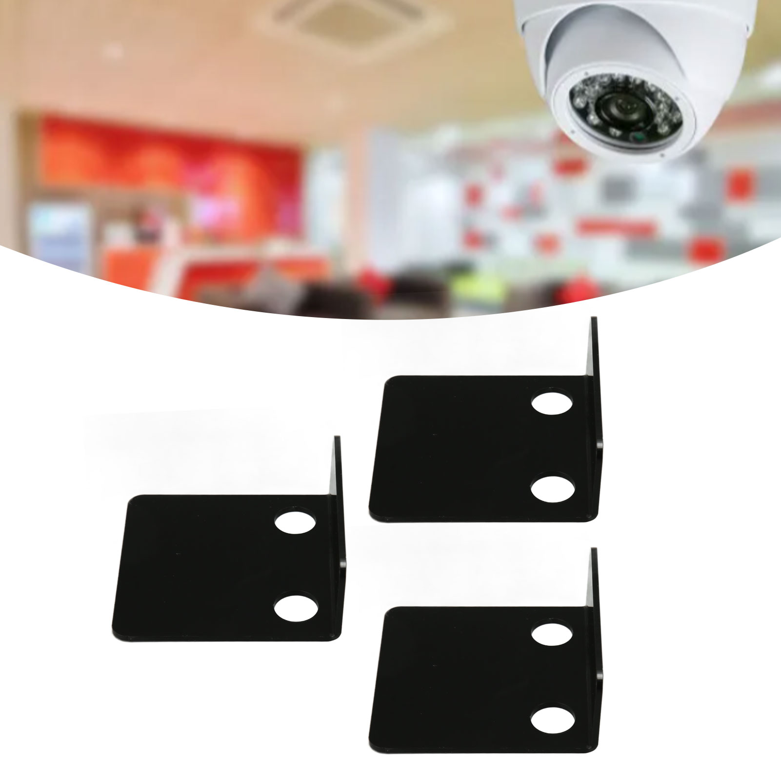 Schwebende Wandhalterung Für Babyphone/überwachungskamera/eingebauten Lautsprecher, Schwarz, Für Kinderzimmer (0163).