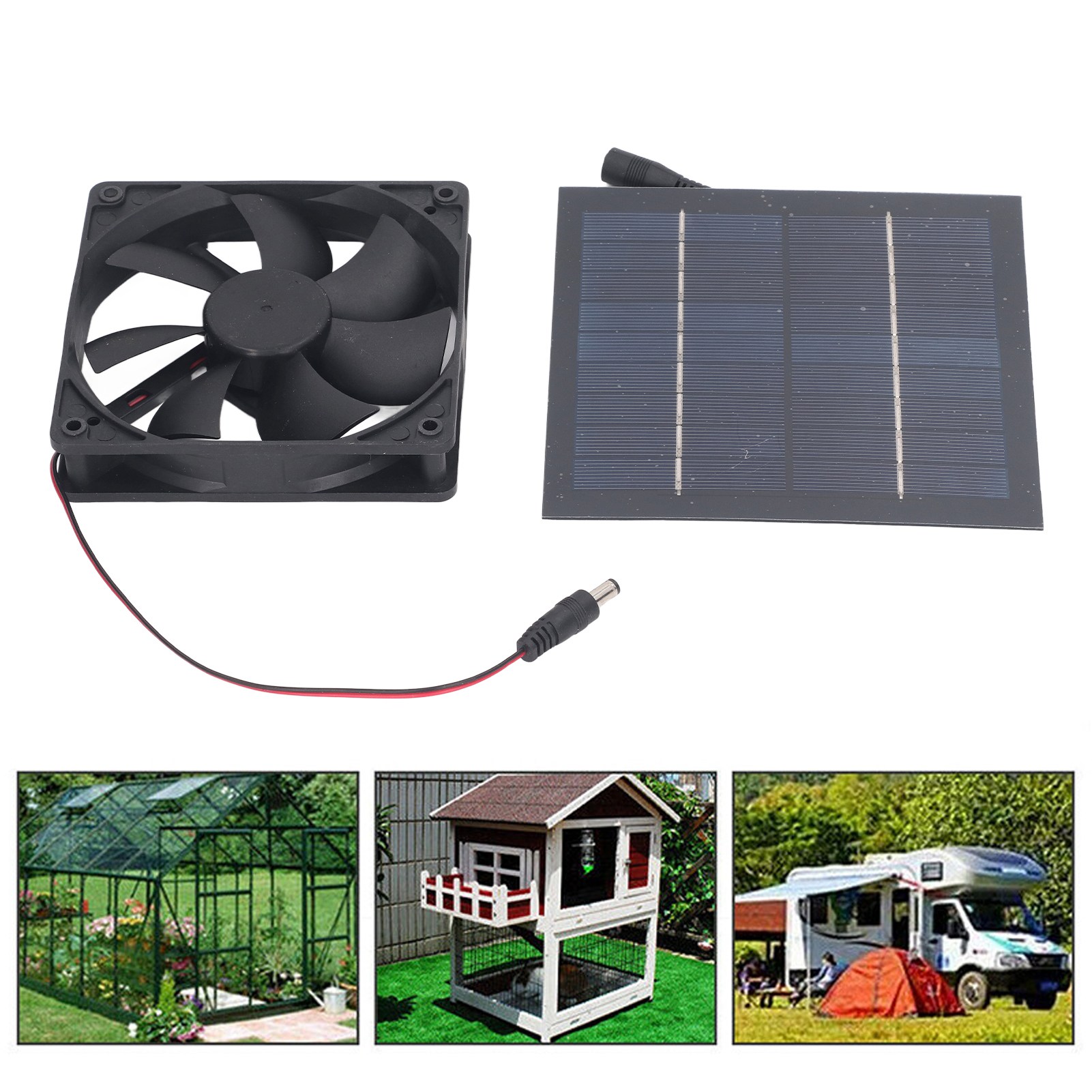 20-w-mini-solarventilator Für Badezimmer, Toilette Und Haustiere