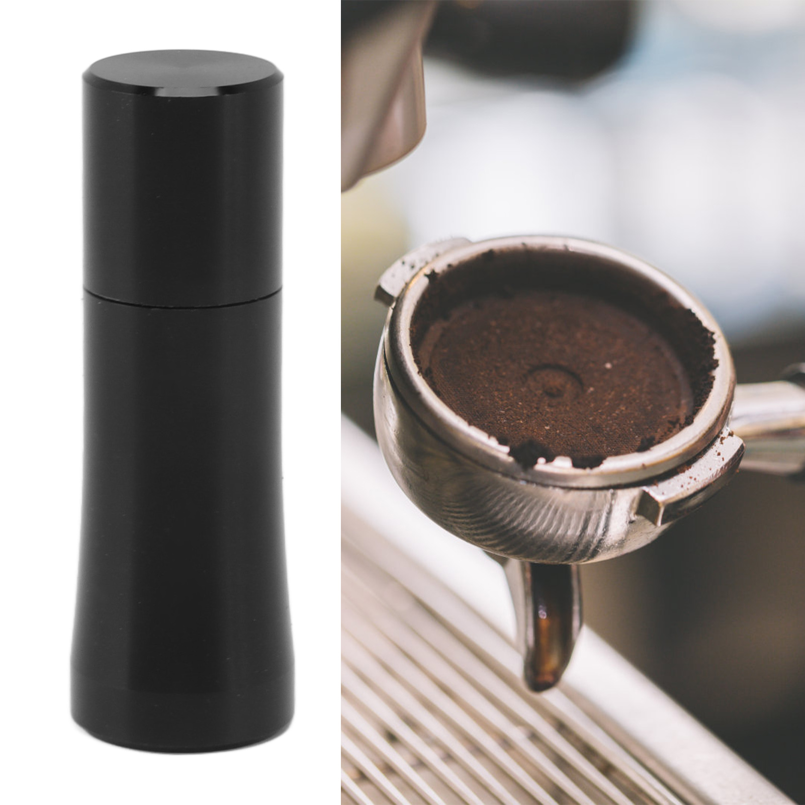 Kaffeepulver-nadel, Kaffeepulver-spender Aus Edelstahl In Nadelform, Kaffeepulver-verteiler, Hilfsbasis Für Espresso, Kaffeemühle, Rührwerk, Schwarzer Edelstahl 304.