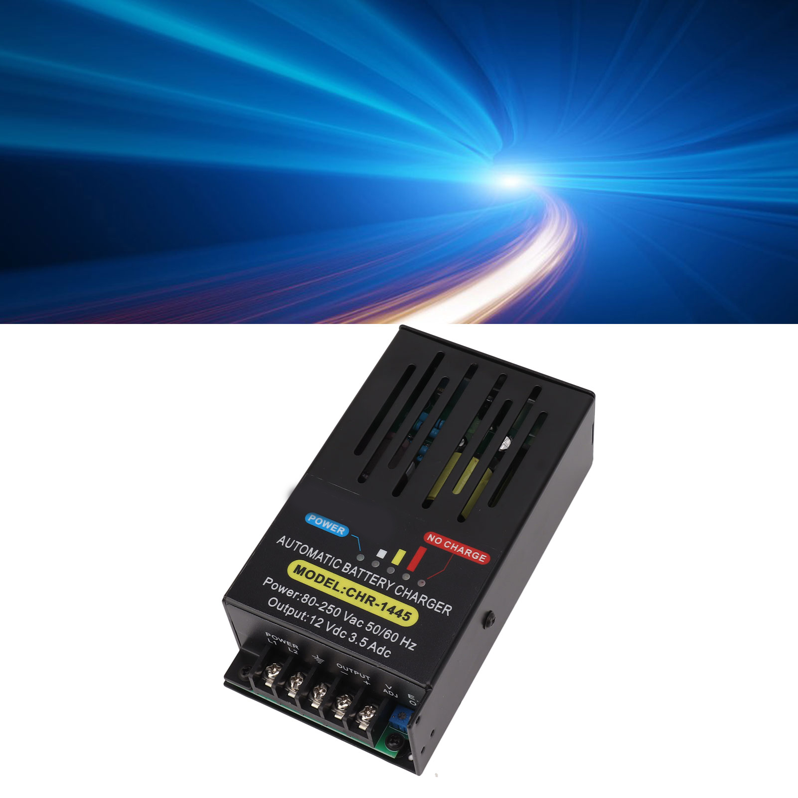 Automatisches Batterieladegerät Chr-1445 Für 80-250-v-dieselgeneratorbatterien Mit 12-v-netzanschluss