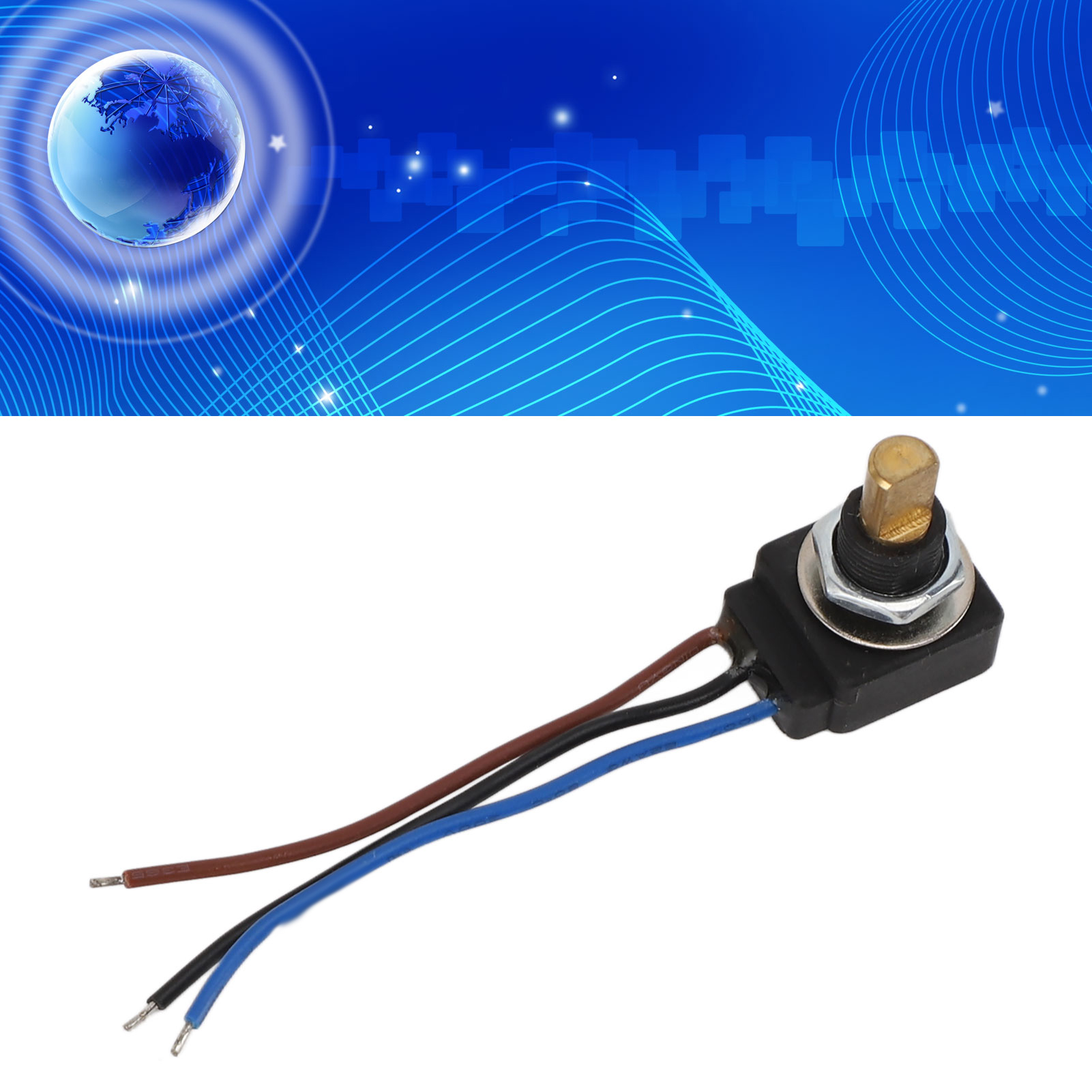 Rp10 Langlebiges Drehpotentiometer Mit Drehknopf Und Separatem, Einstellbarem Widerstand