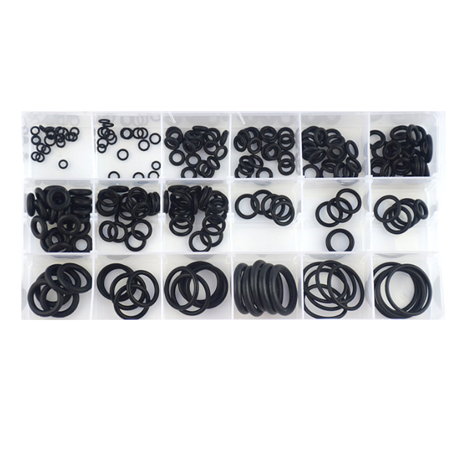 Packung Mit 225 Schwarzen O-ringen Aus Nitrilkautschuk (metrische Norm), Auslaufsichere Dichtungen, Reparaturset, Dichtungsringe