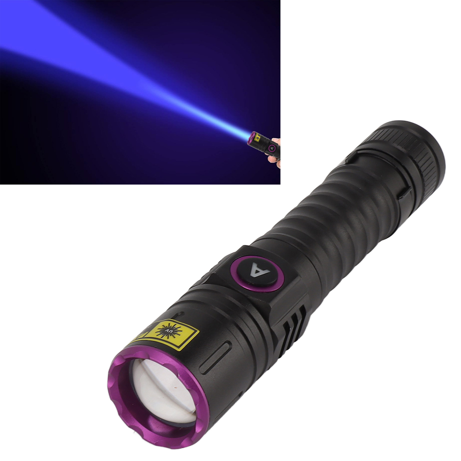 365-nm-uv-taschenlampe, Tragbare Uv-led-taschenlampe, Schwarzlicht-detektor Für Haustierurin, Flecken, Kieselsteine, Silber Und Harzhärtung