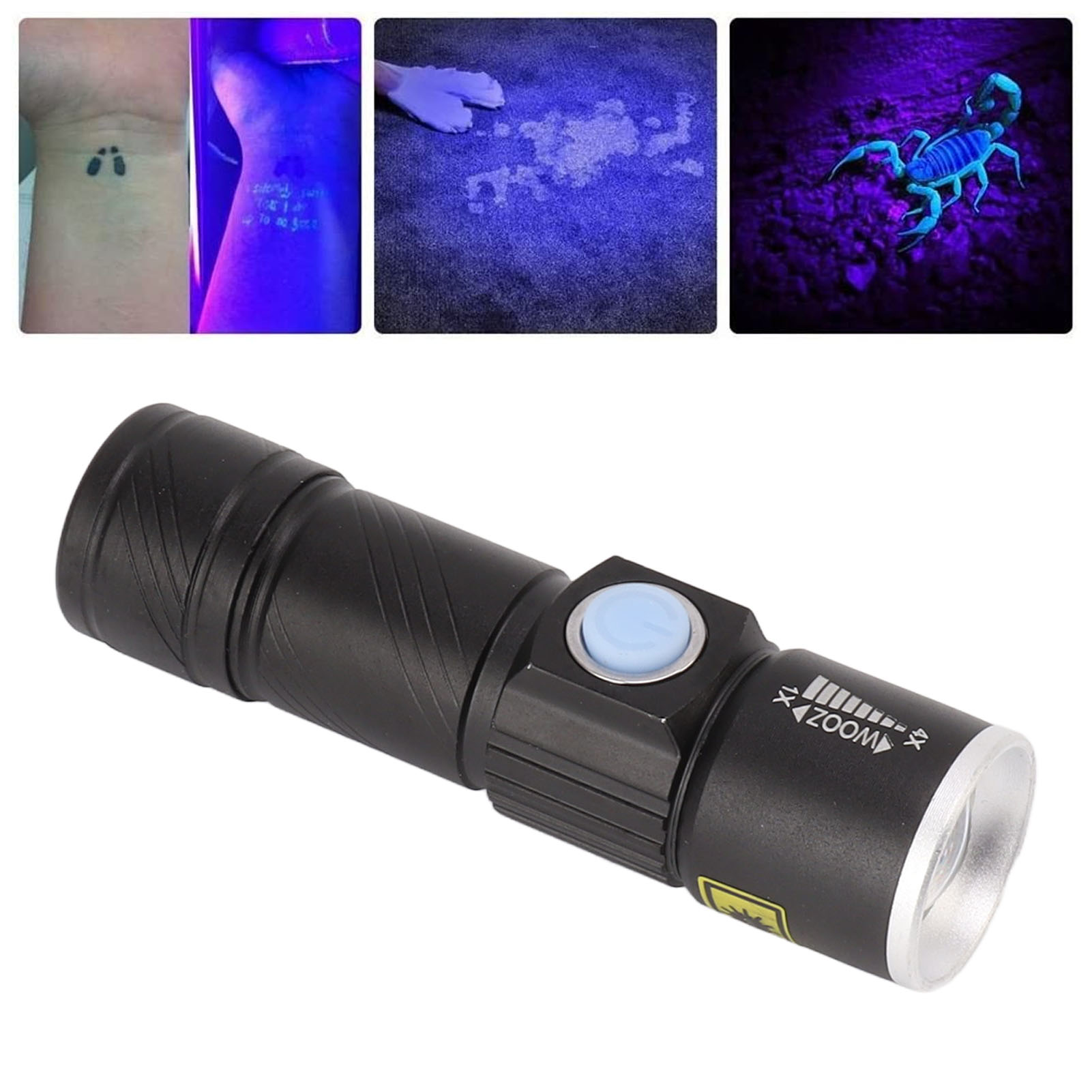 395nm Uv-usb-taschenlampe, Led-taschenlampe, Fluoreszenzmittelerkennung, Fälschungsschutz, Banknotenprüfung, Jade-identifizierungslampe.