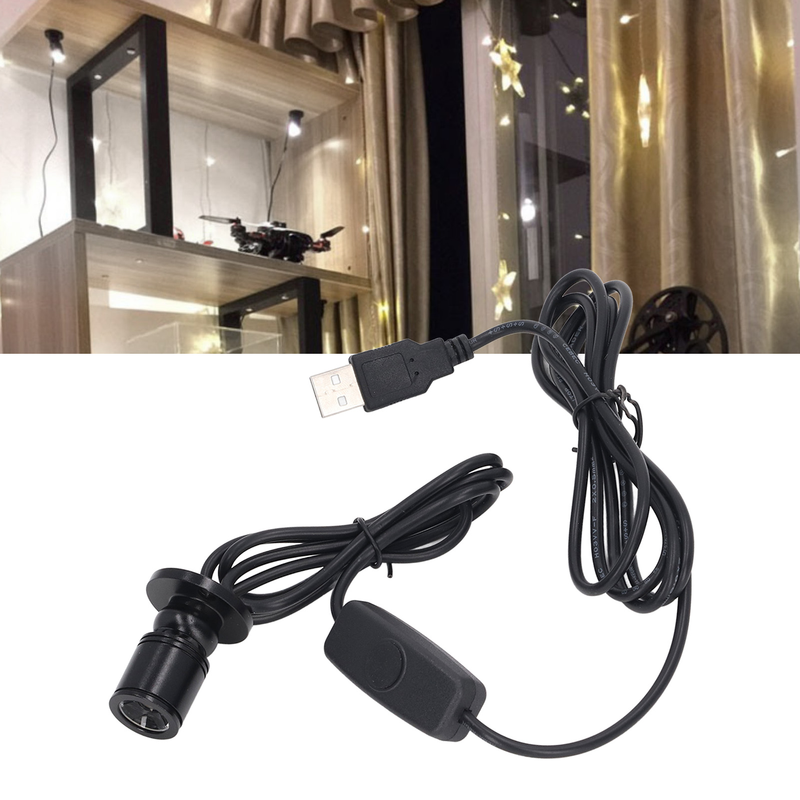 Led-beleuchtung Für Schaufenster, Dimmbare Strahler, Mini-einbaustrahler Für Weinkeller, Usb-strahler, 6000k Neutralweißes Licht