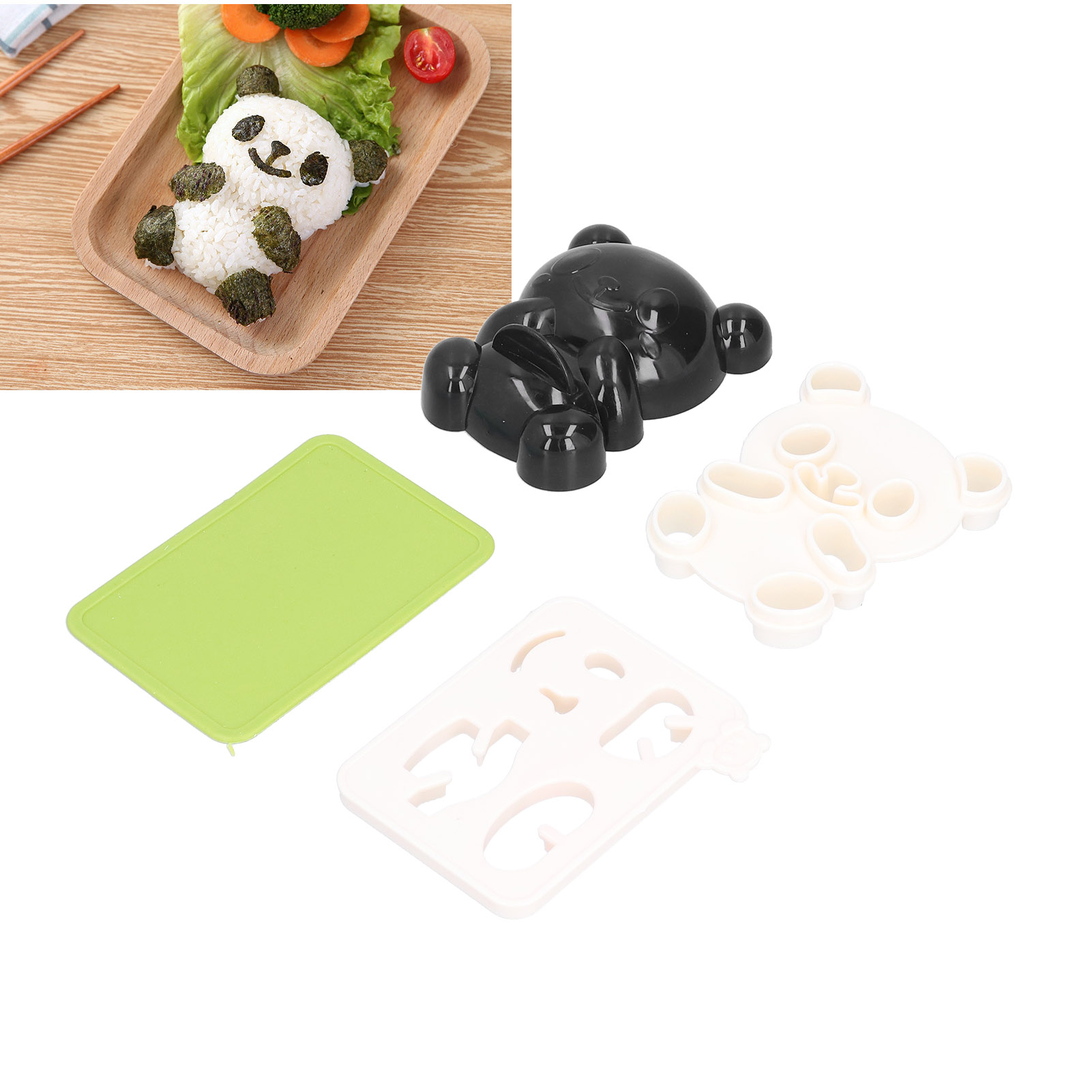 Niedliche Panda-reisbällchenformen, Diy-sandwichformen, Keksformen